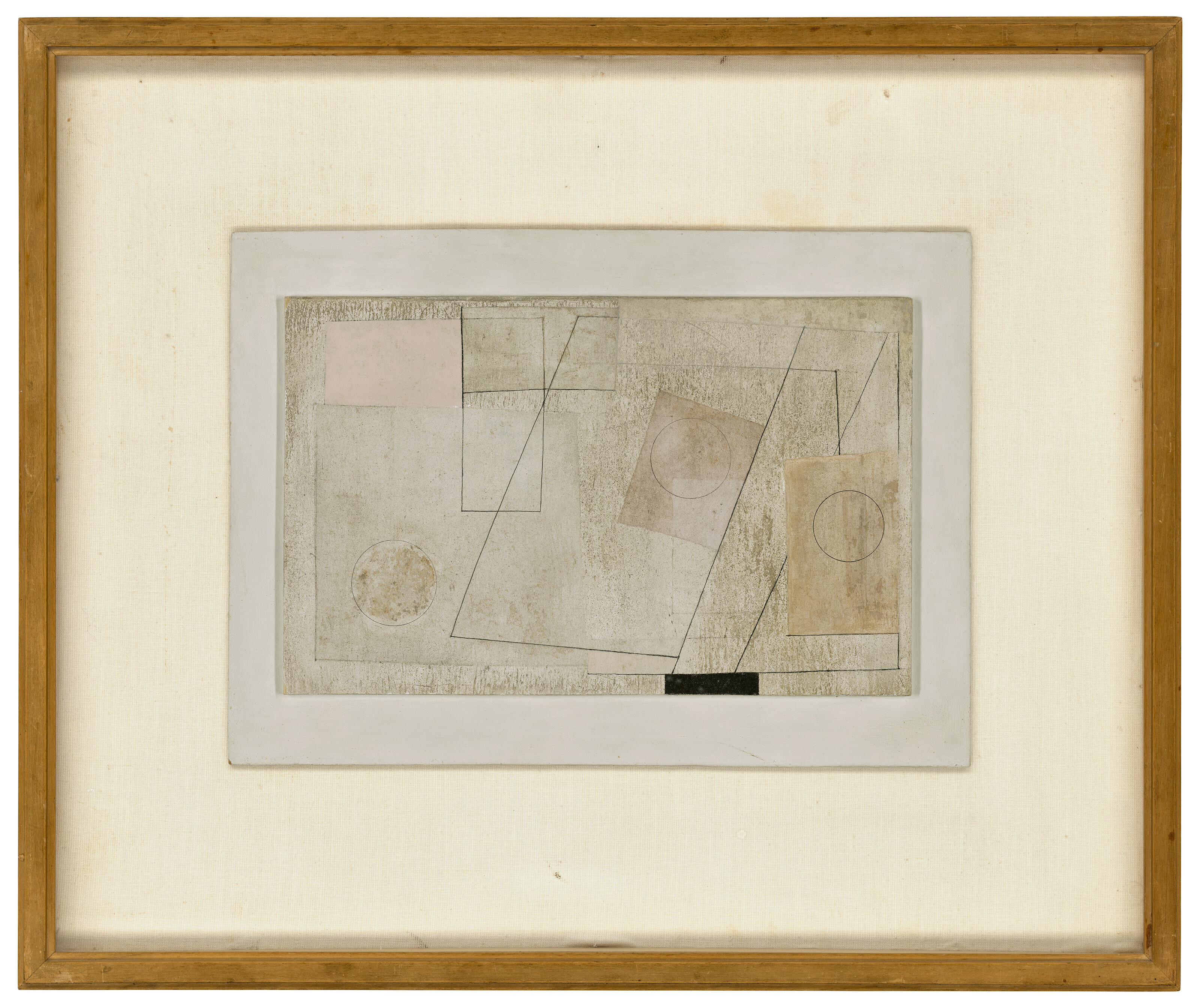 Ben Nicholson — 1945 (три круга), изображение 2
