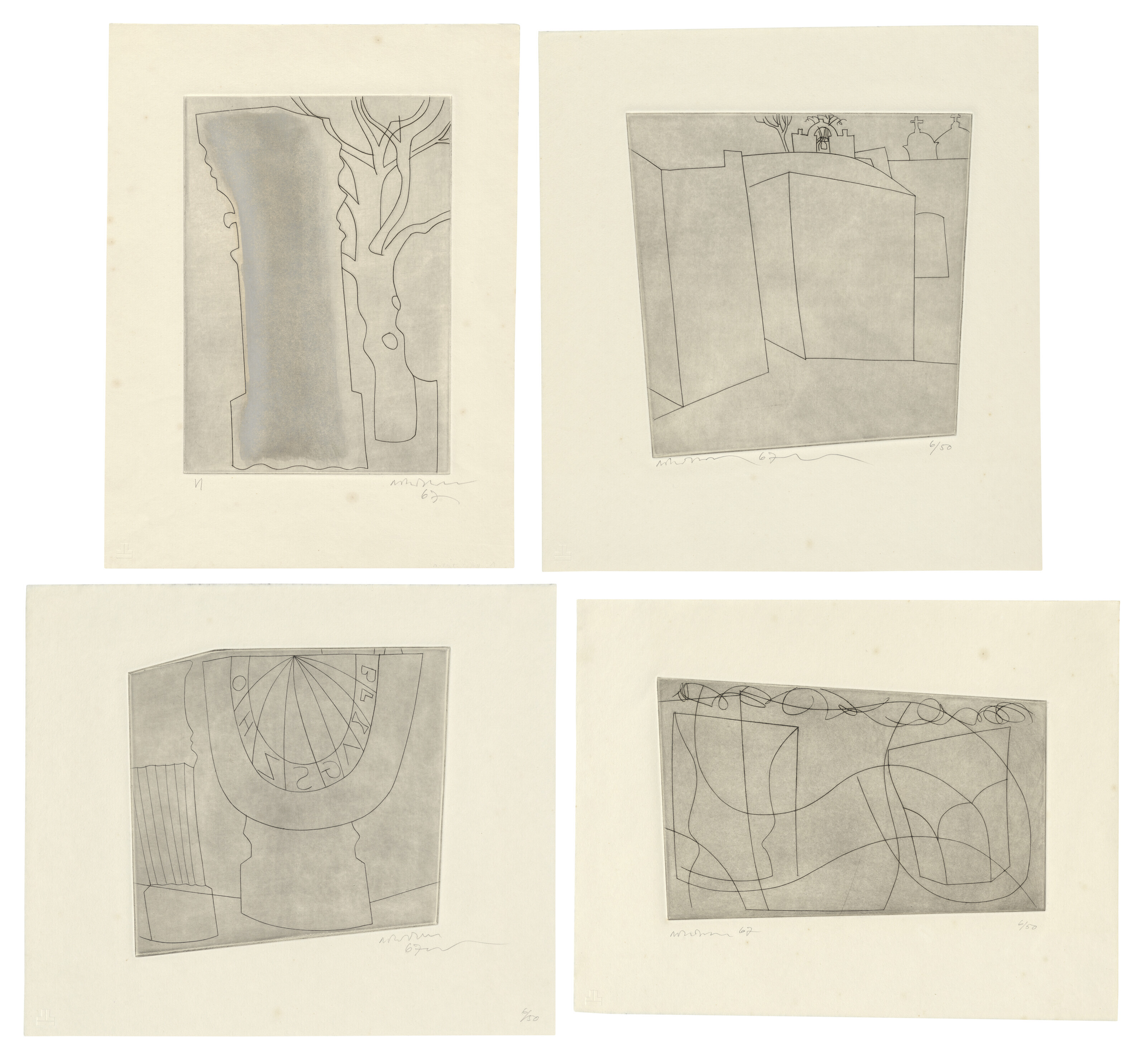 Ben Nicholson — Греческая и турецкая формы