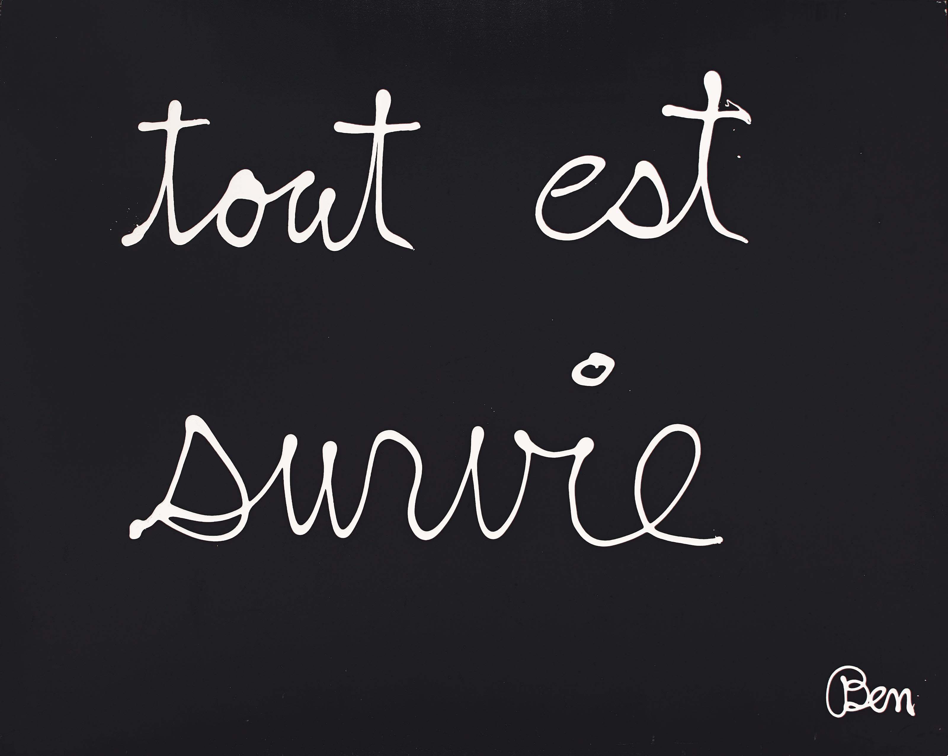 Ben Vautier — Рекламировать, чтобы выжить