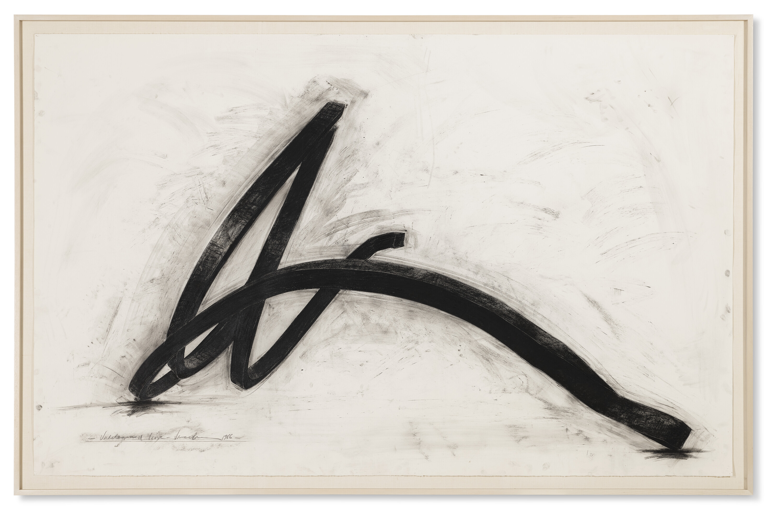 Bernar Venet — Неопределенная линия, изображение 2