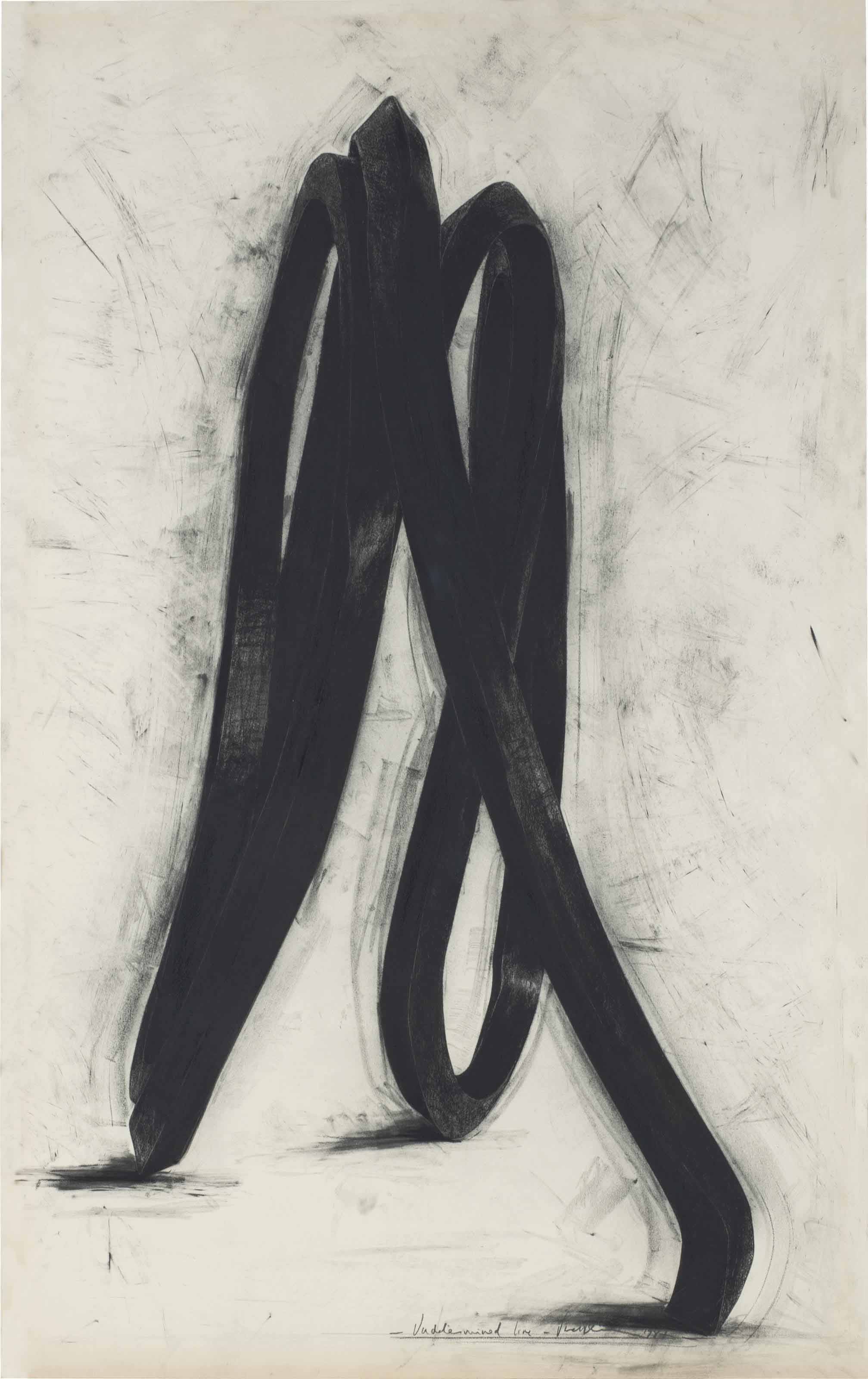 Bernar Venet — Неопределенная линия