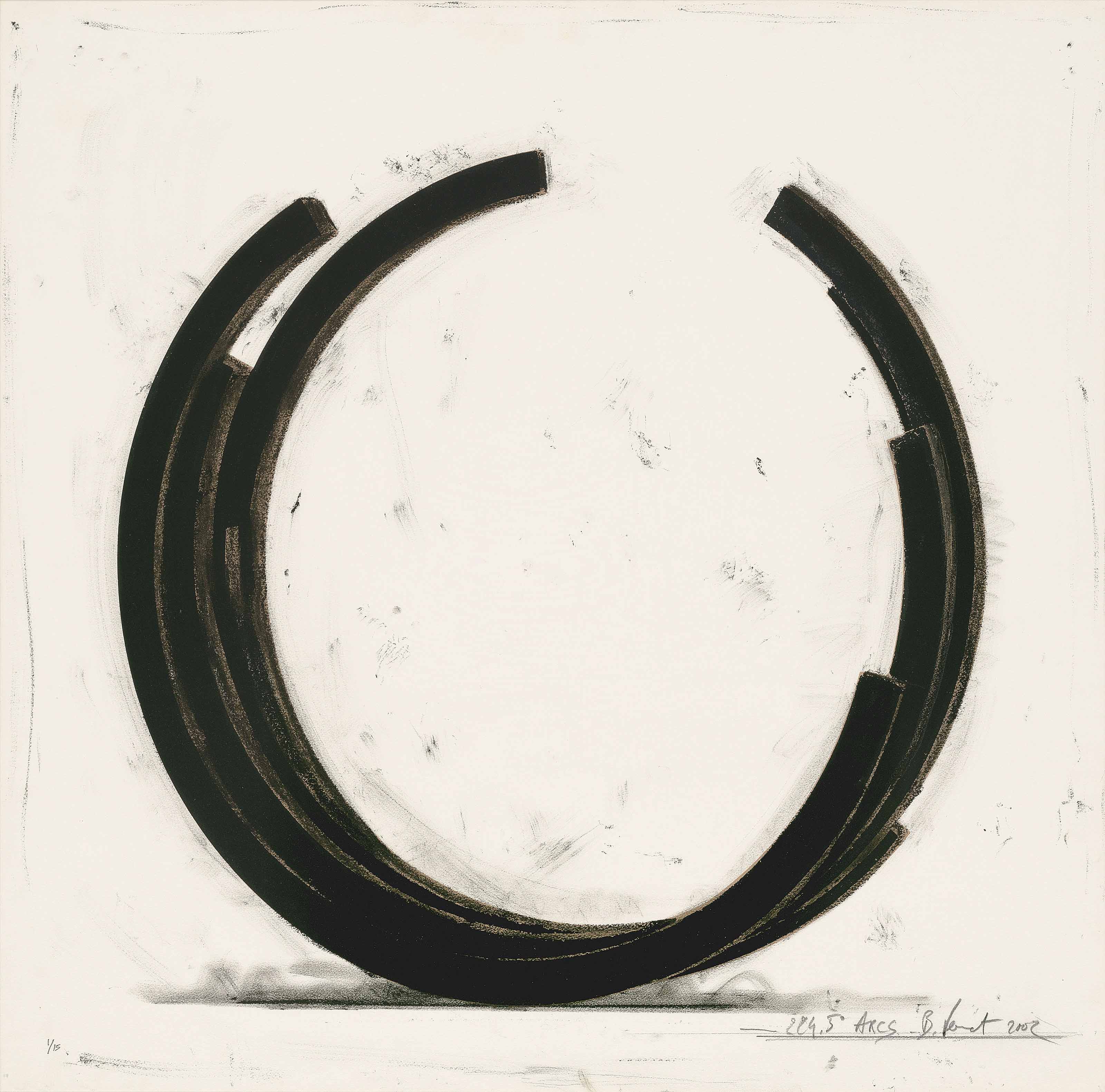 Bernar Venet — Дуги 224,5°