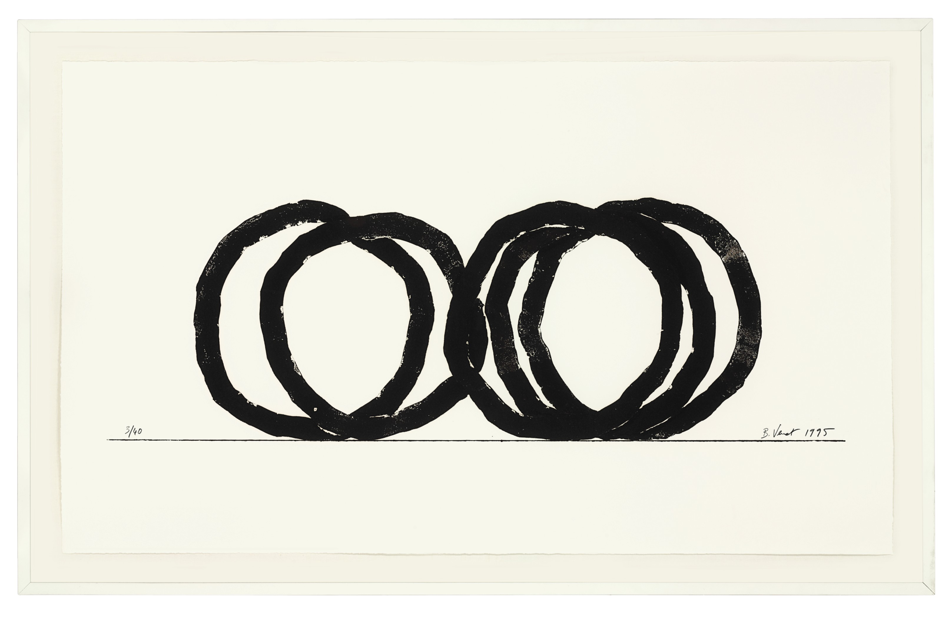 Bernar Venet — Пять сквозных линий