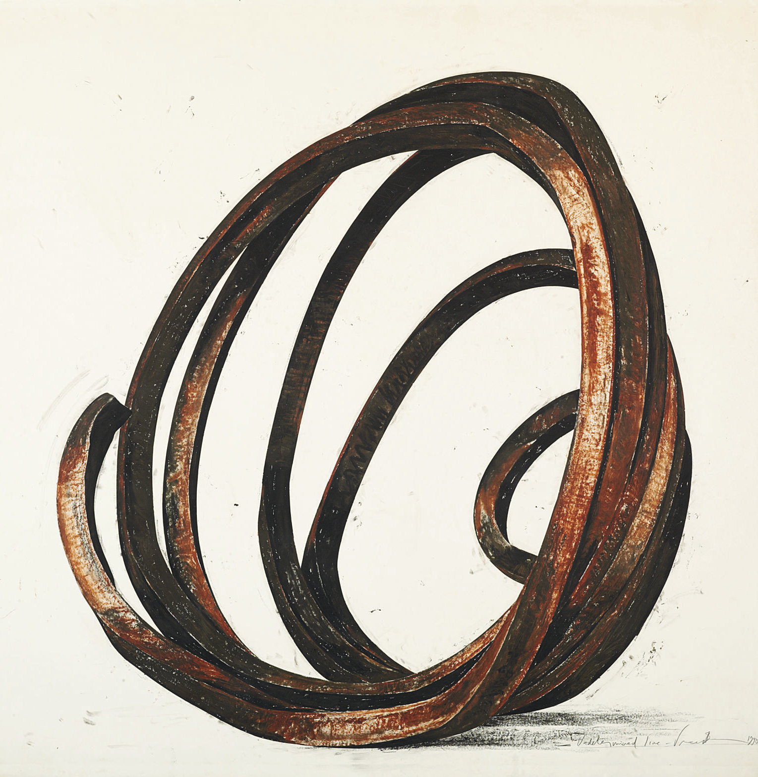 Bernar Venet — Неопределенная линия