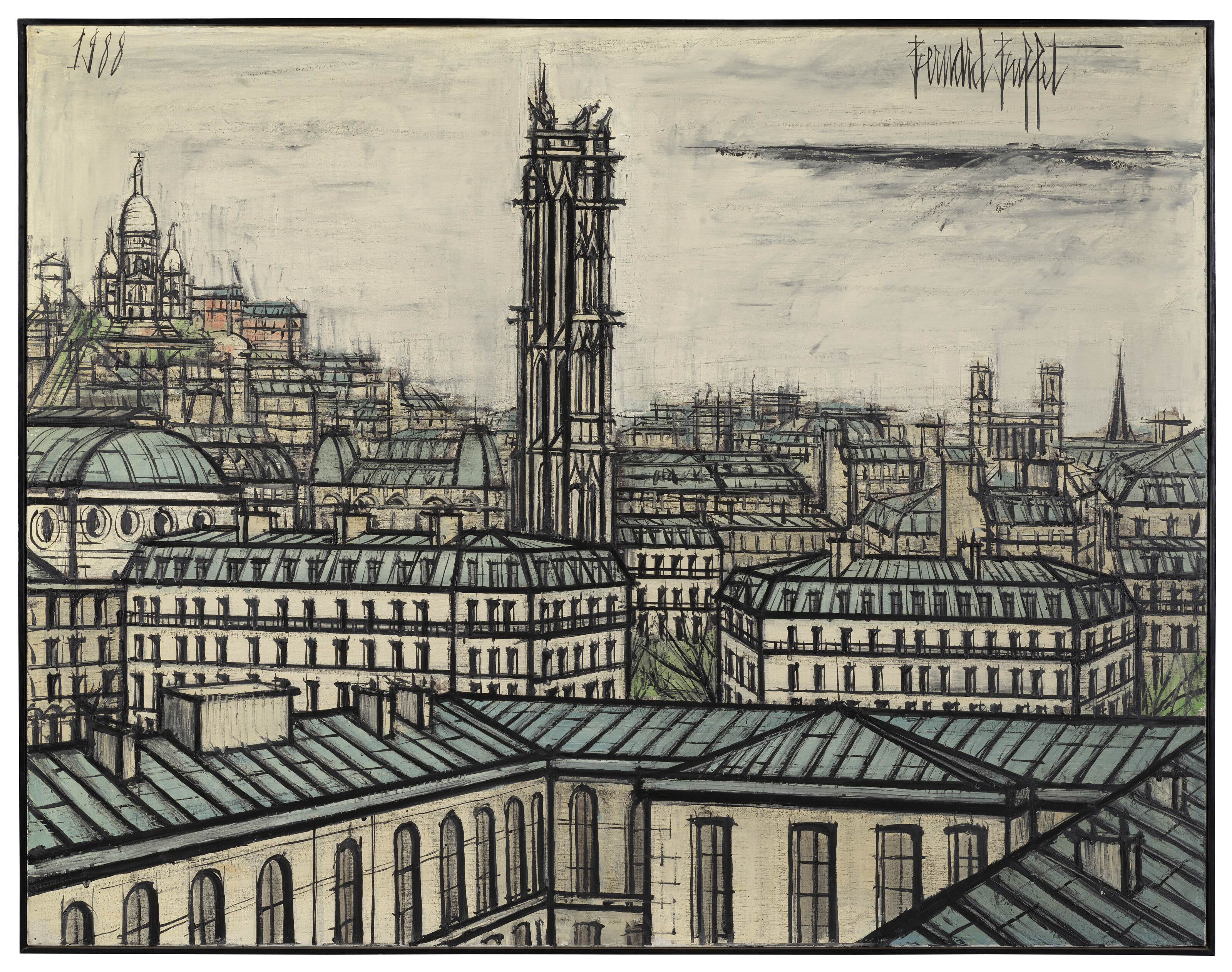Bernard Buffet — Ла Тур Сен-Жак, изображение 2