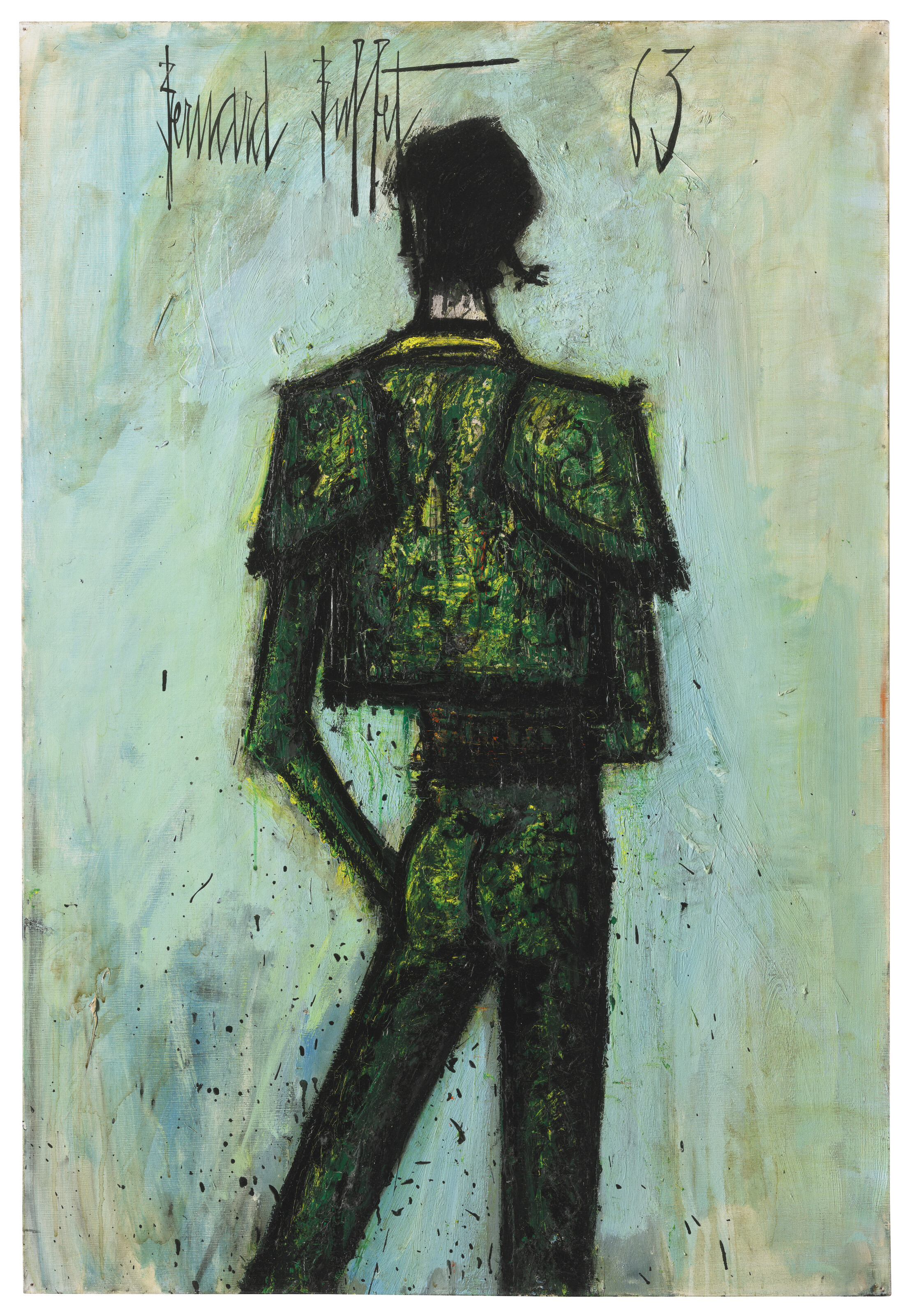 Bernard Buffet — Тореро де дос, изображение 2