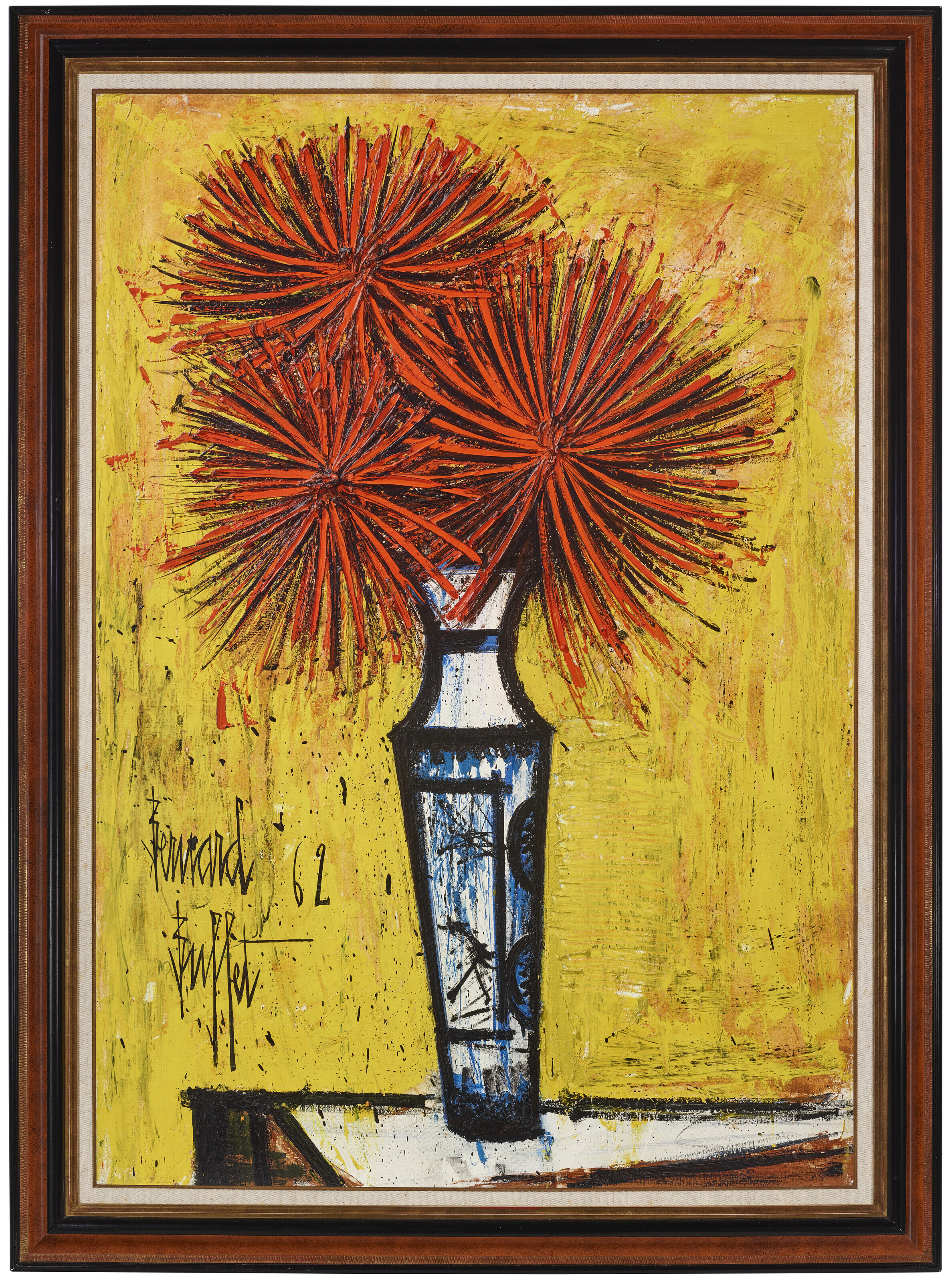 Bernard Buffet — Георгины, изображение 2