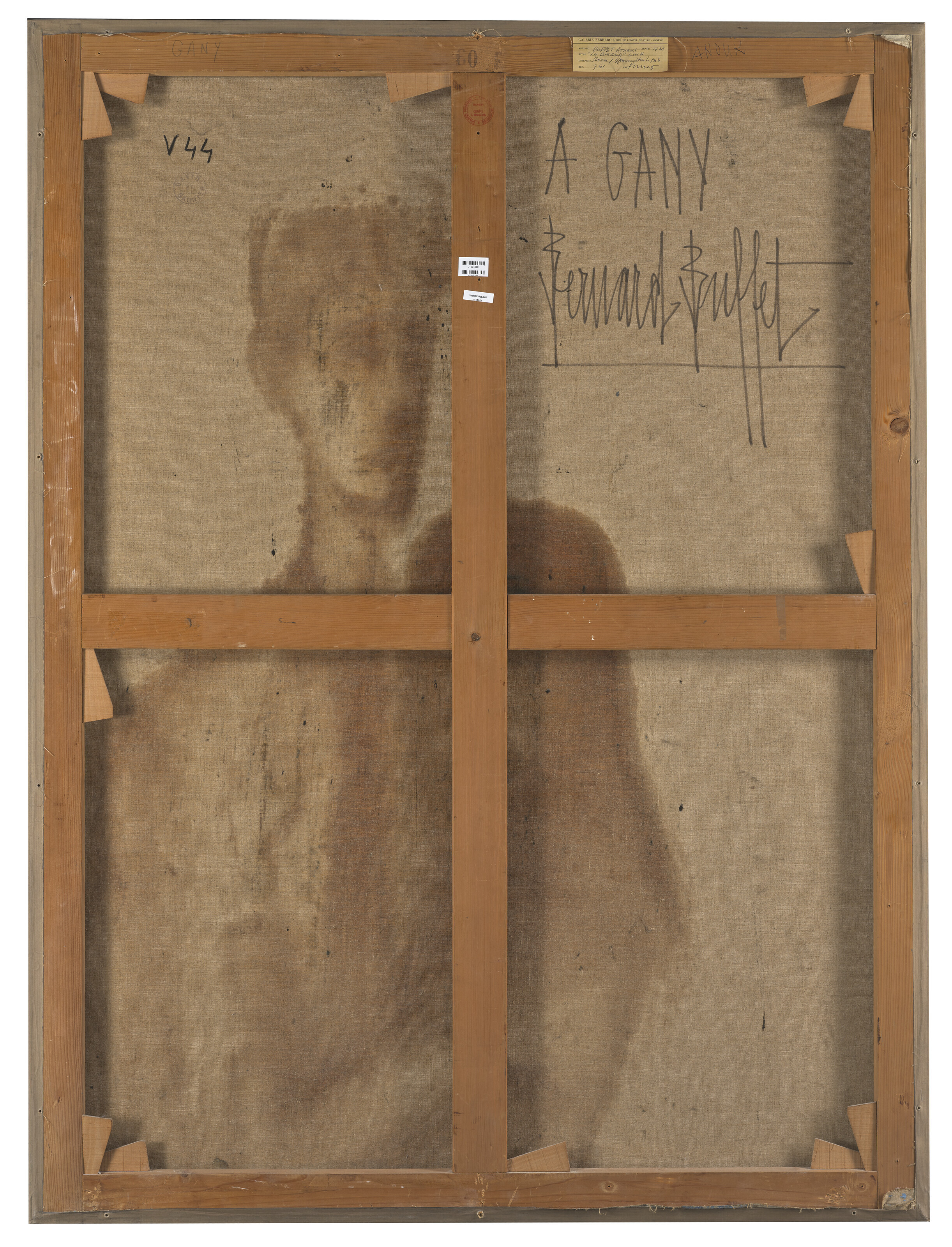 Bernard Buffet — Влюбленные, изображение 3
