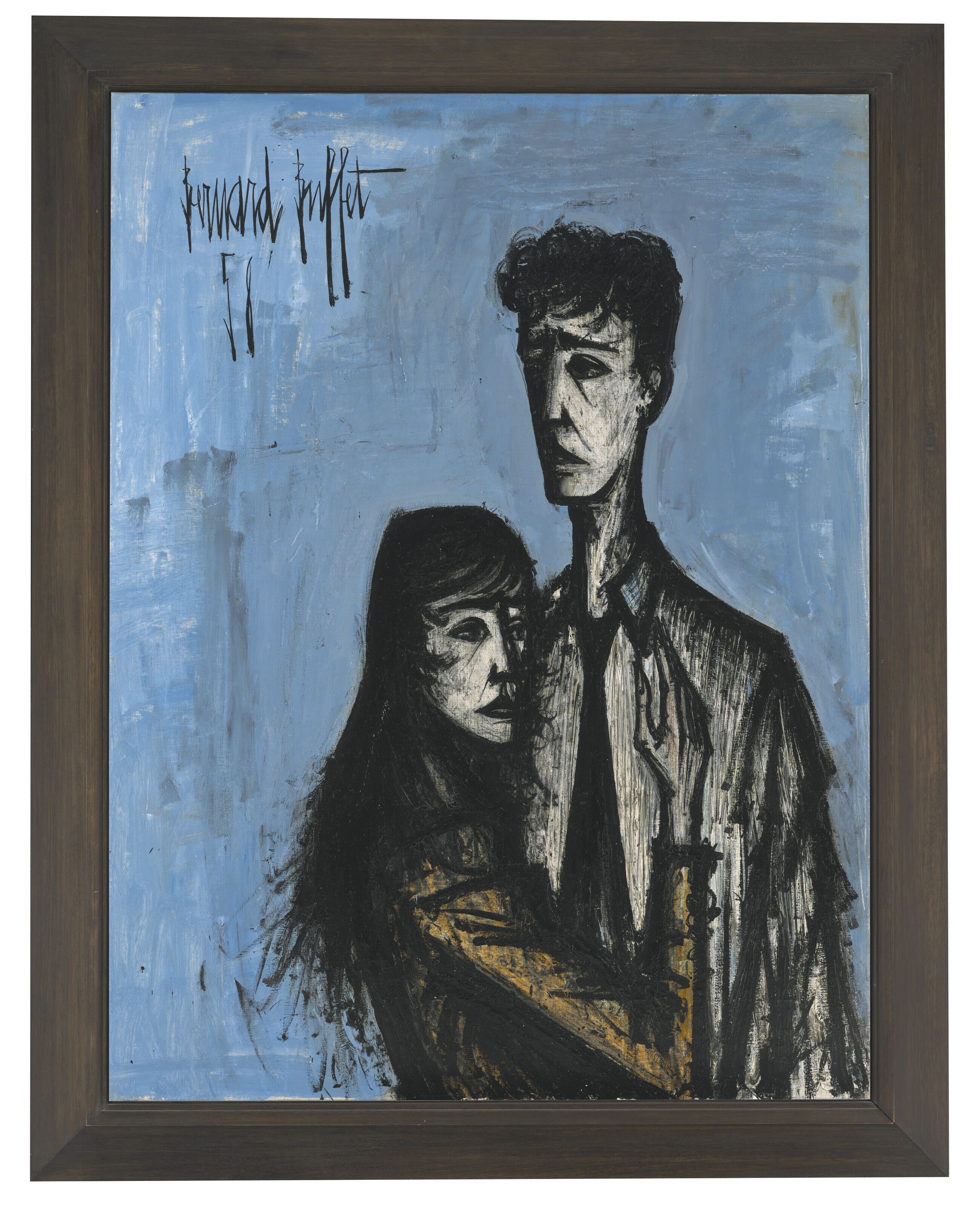 Bernard Buffet — Влюбленные, изображение 4