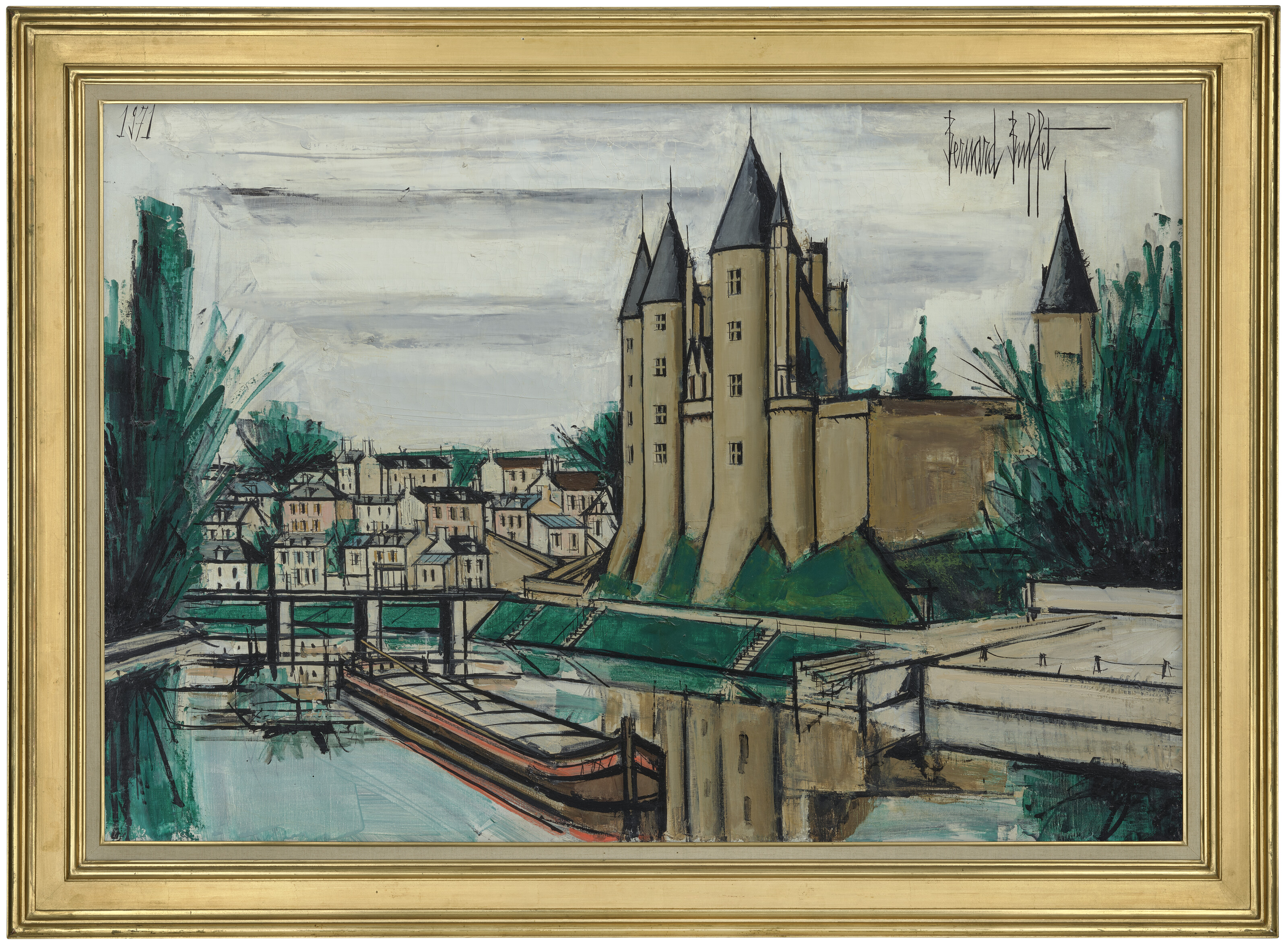 Bernard Buffet — Замок Жосселин, изображение 2