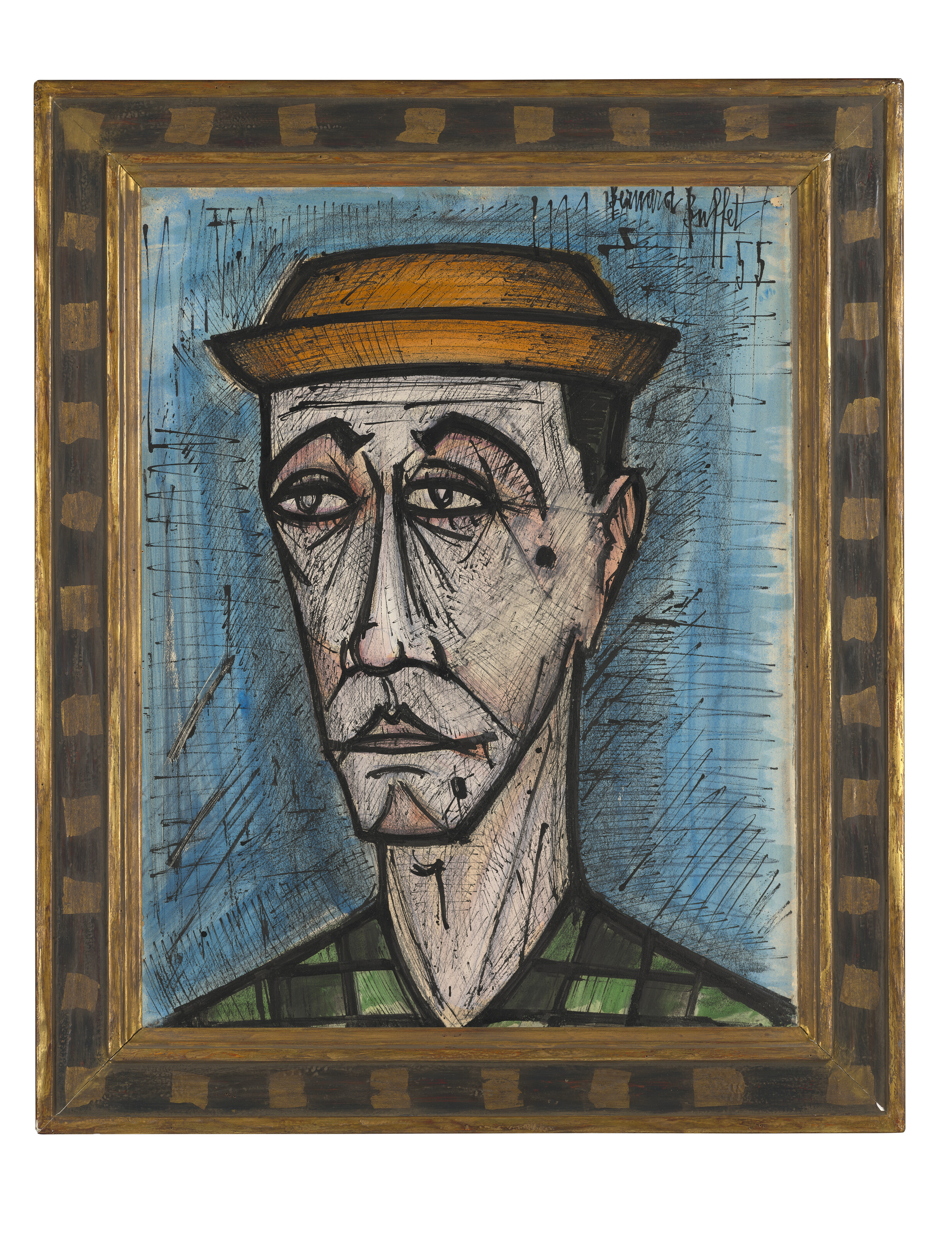 Bernard Buffet — Тет-а-тет с клоуном, изображение 2