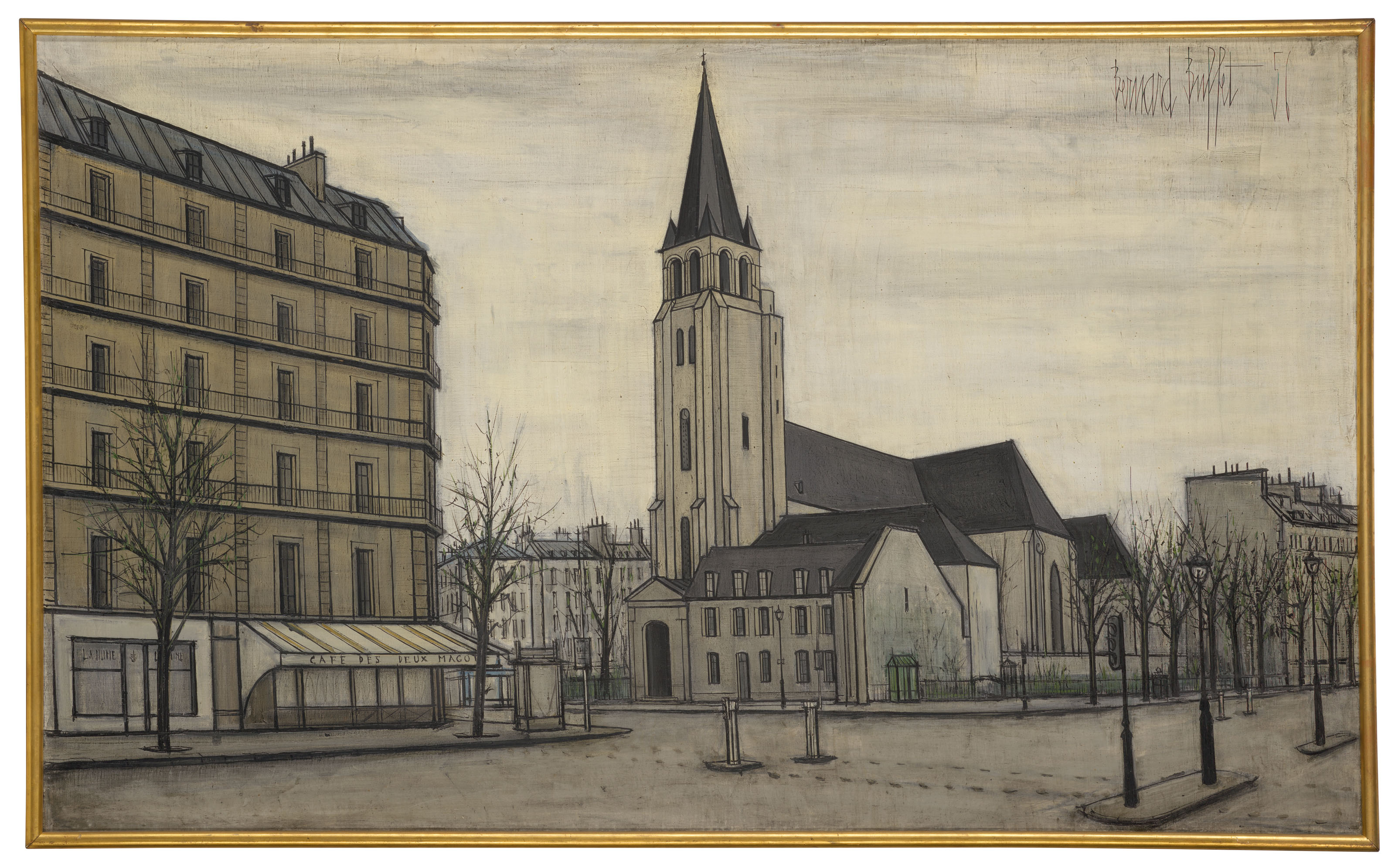 Bernard Buffet — Сен-Жермен-де-Пре, изображение 2