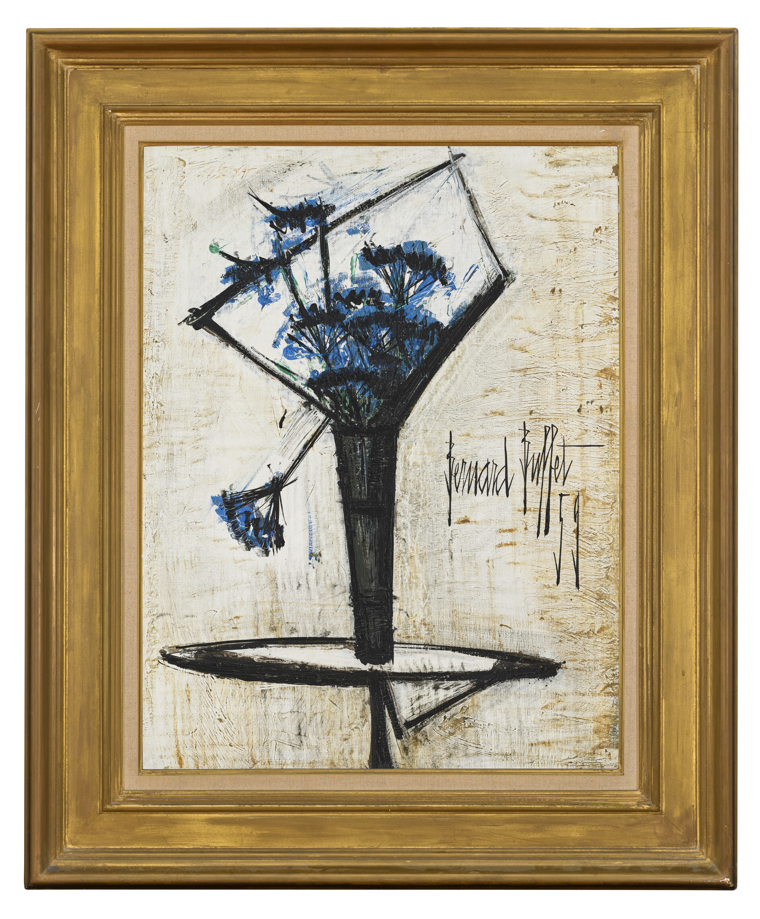 Bernard Buffet — Букет в руках стража, изображение 4