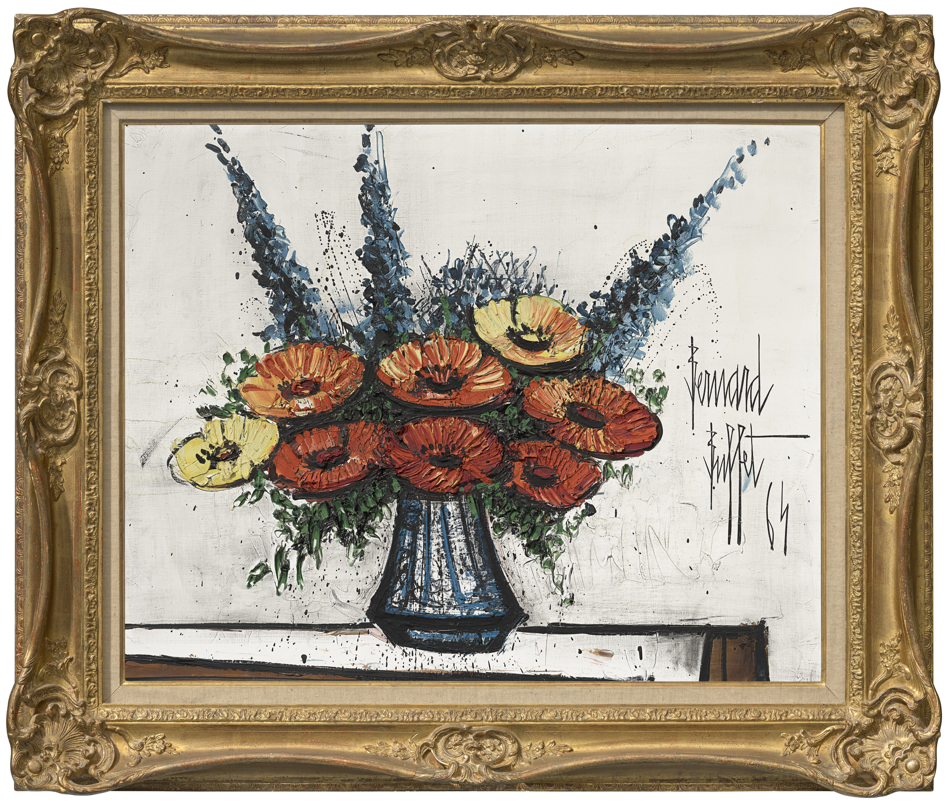 Bernard Buffet — Букет из цветов, изображение 3