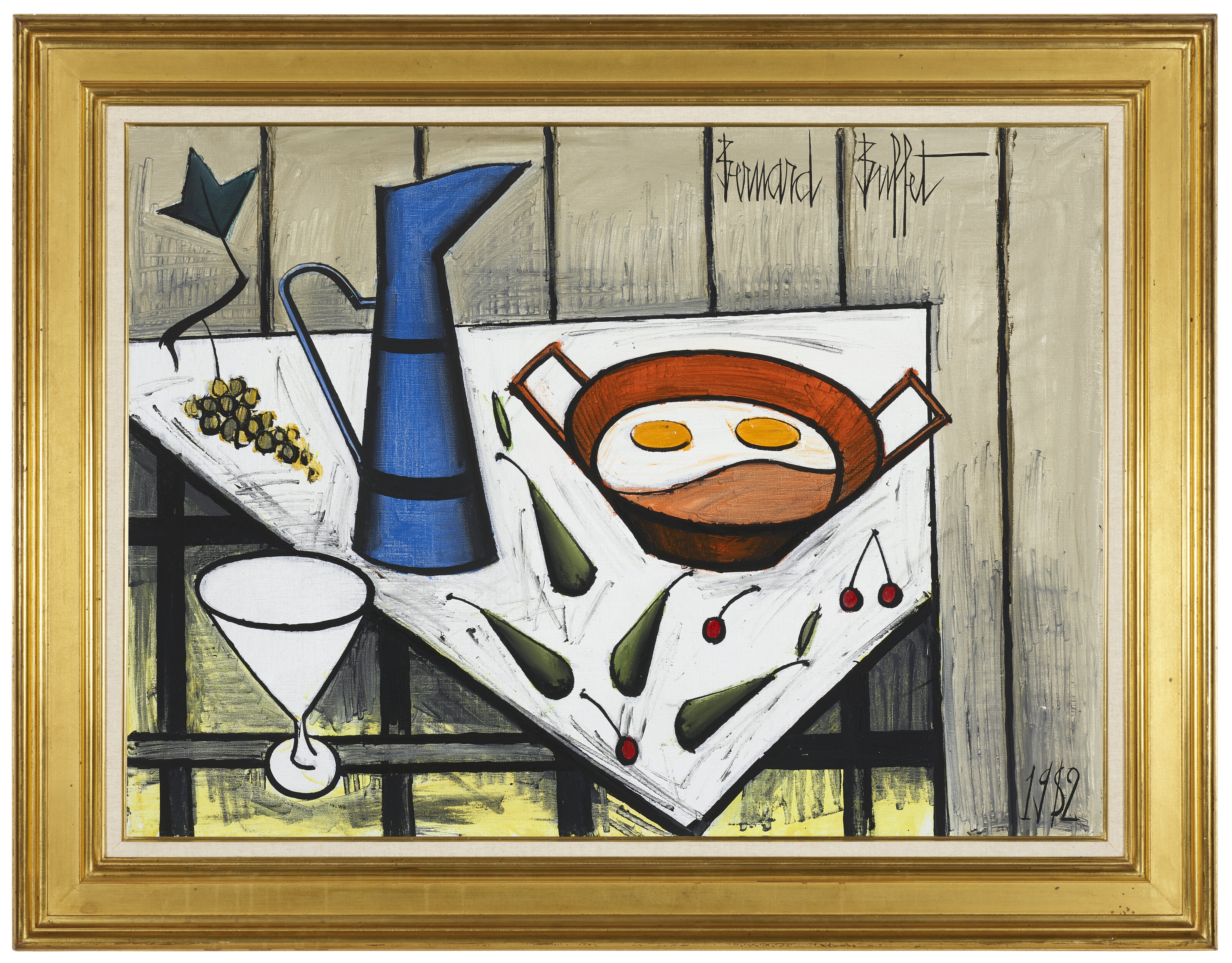 Bernard Buffet — Смерть природы среди произведений искусства на плато, изображение 3