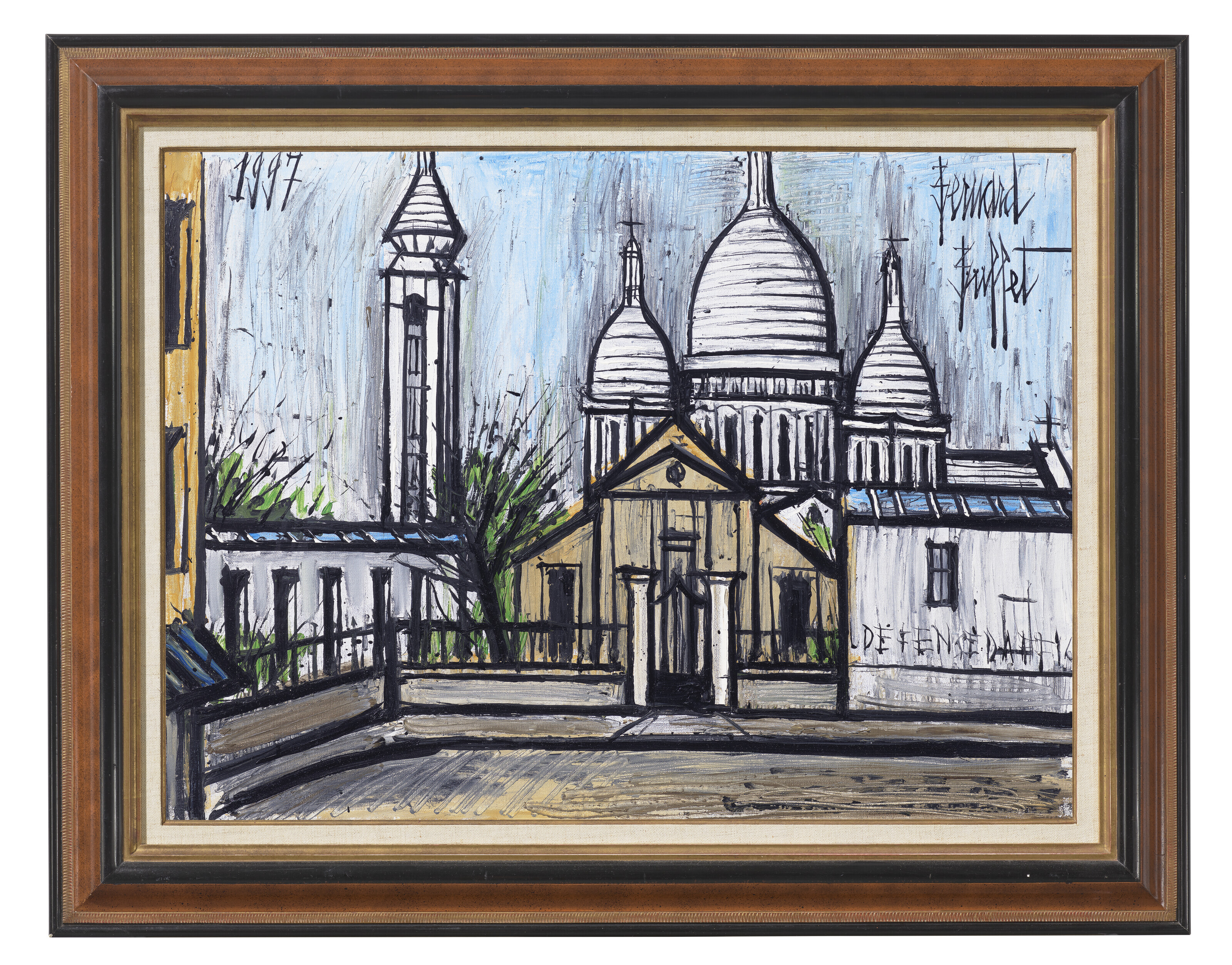 Bernard Buffet — Сен-Пьер-де-Монмартр и Сакре-Кер, изображение 2