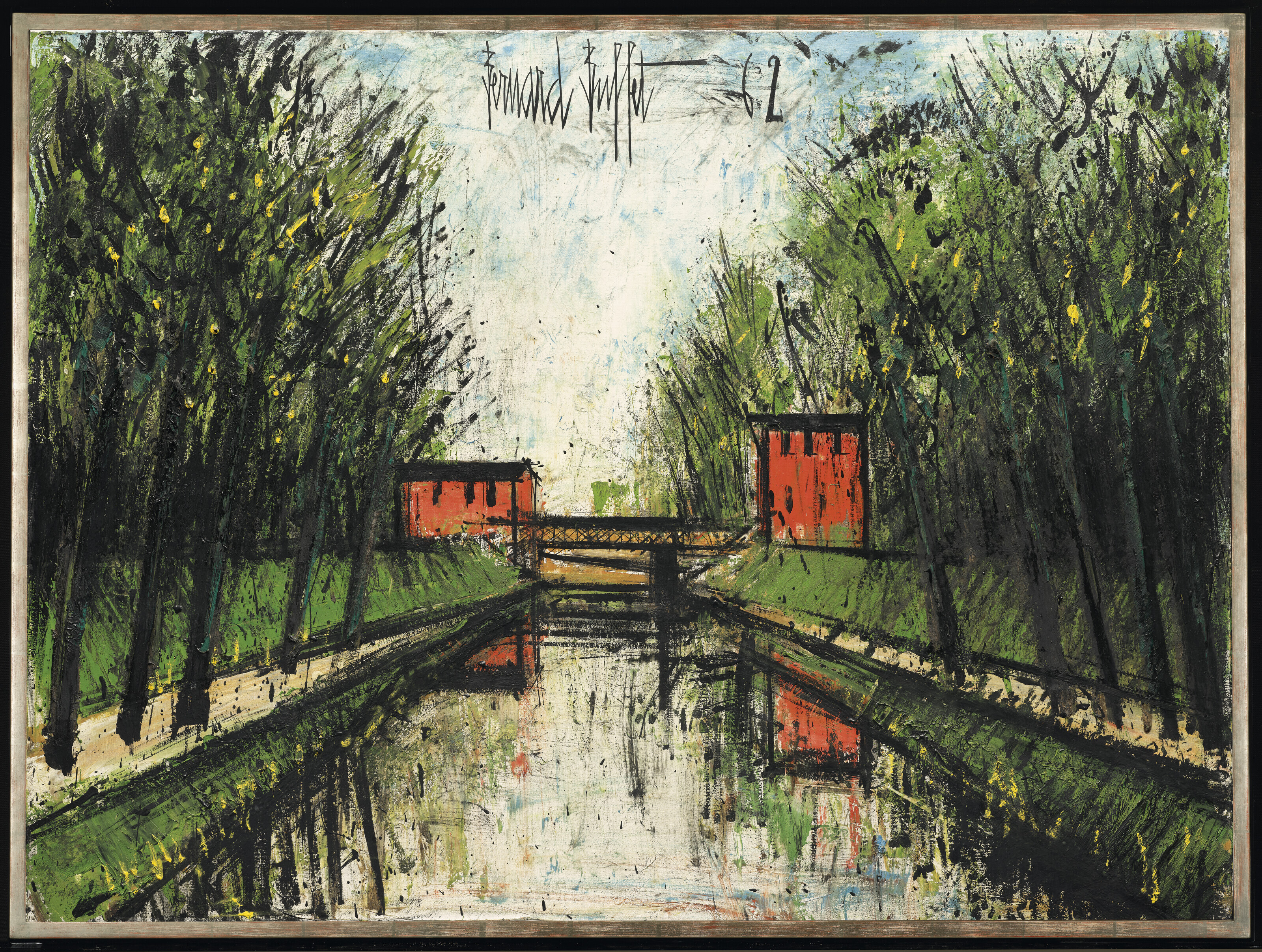 Bernard Buffet — Ле-Канал, окрестности Эвро, изображение 4
