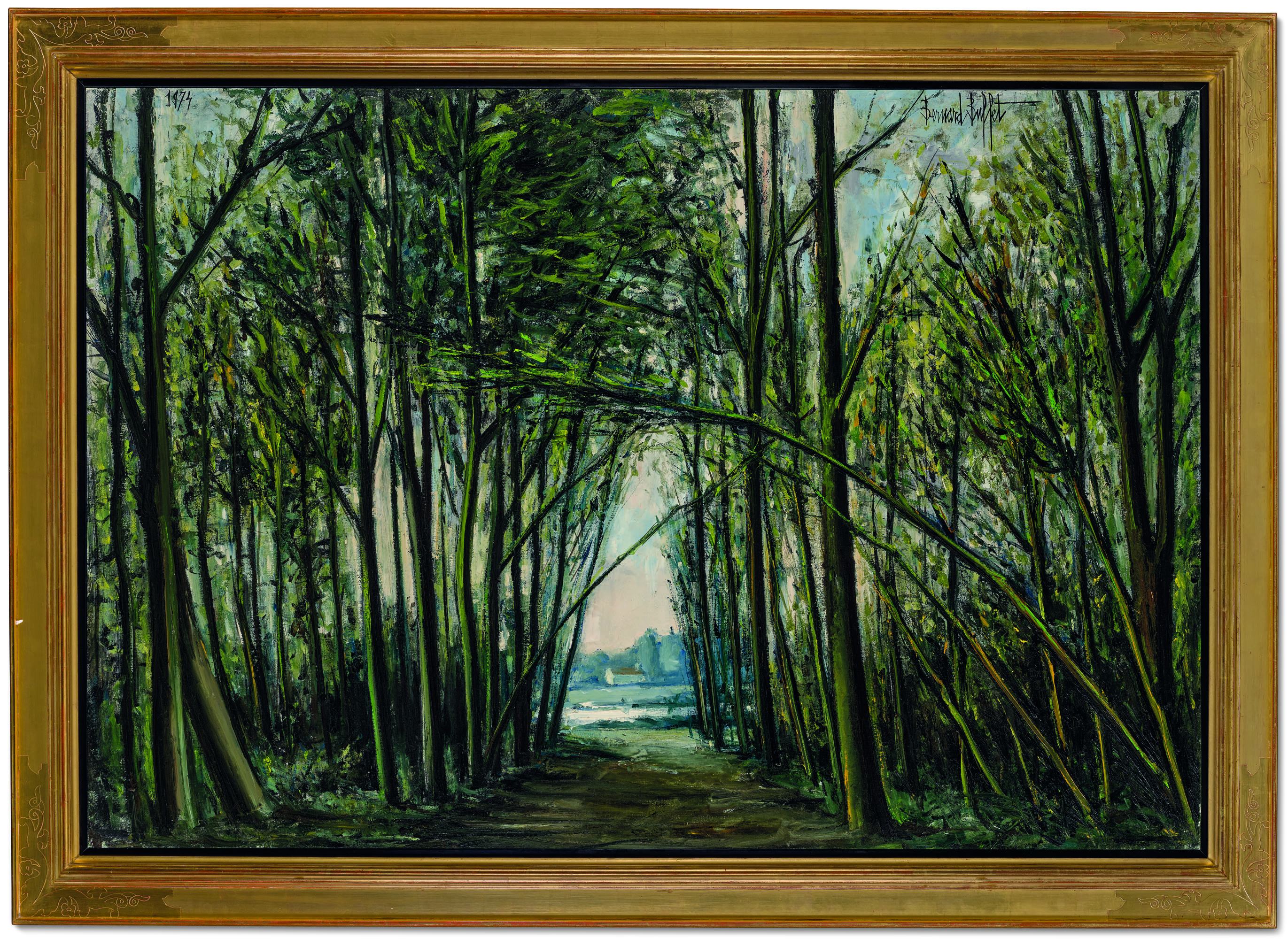 Bernard Buffet — Вилье, ле-пти-Буа, изображение 3