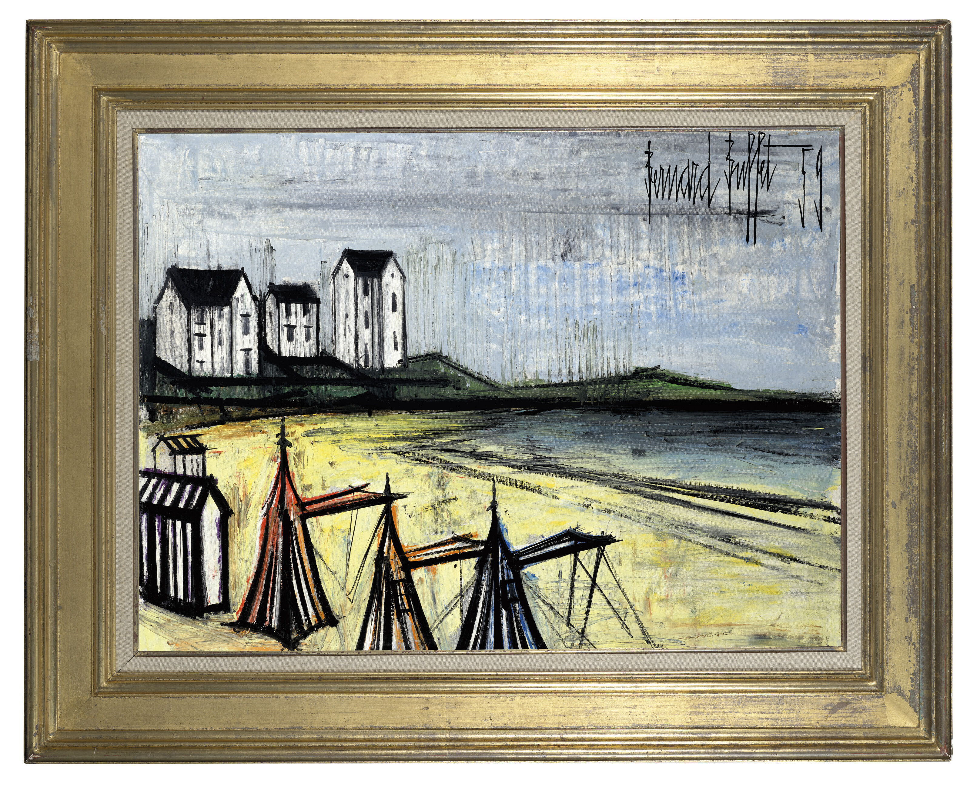 Bernard Buffet — Пляж, изображение 4