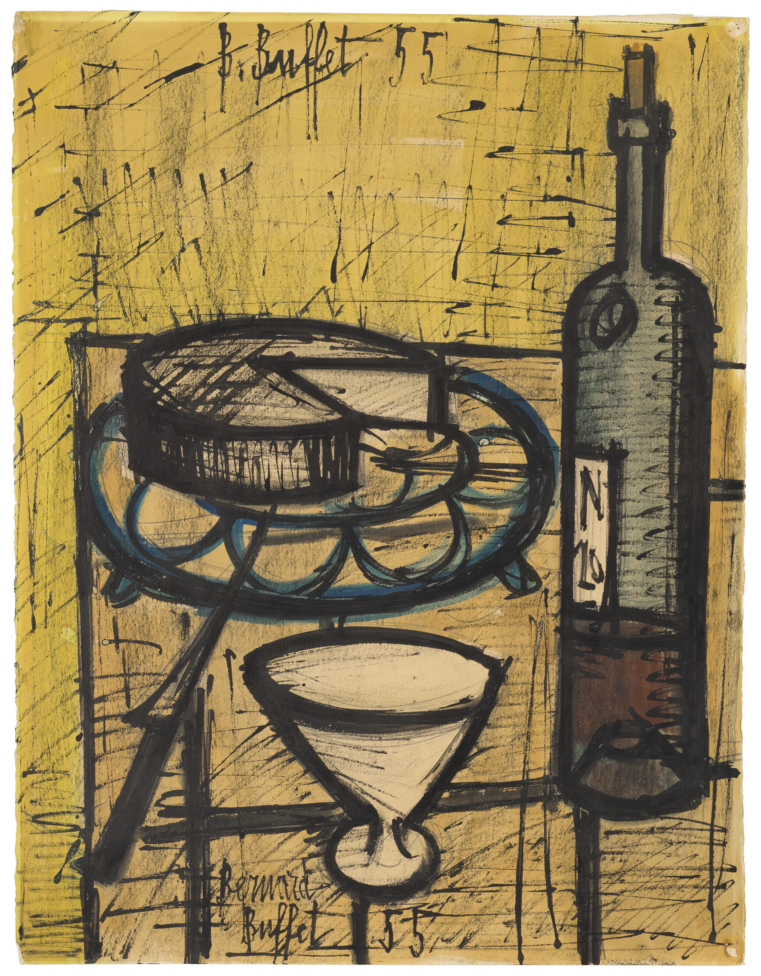 Bernard Buffet — Смерть природы от старости, изображение 2