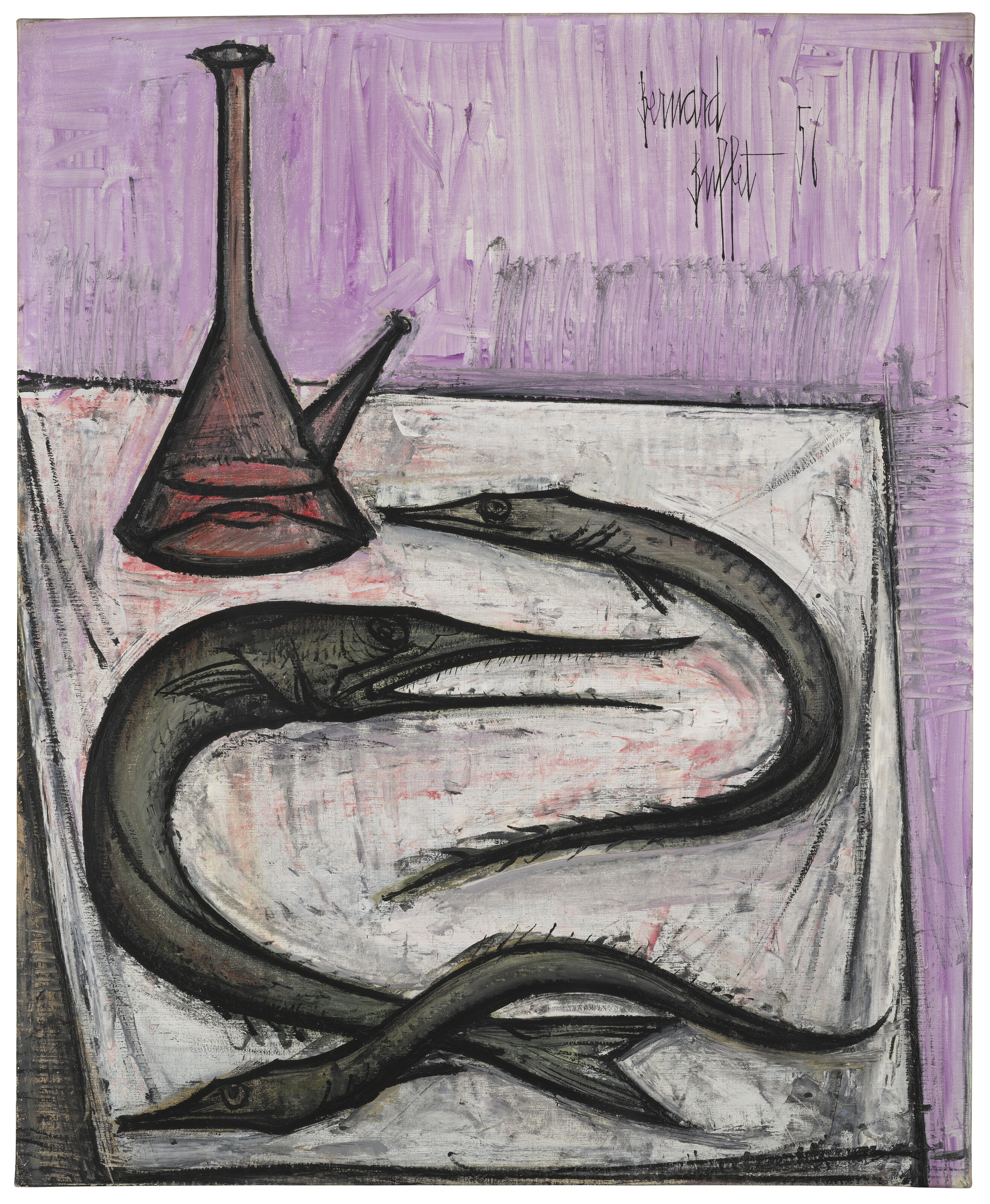Bernard Buffet — Смерть сирот в природе, изображение 2
