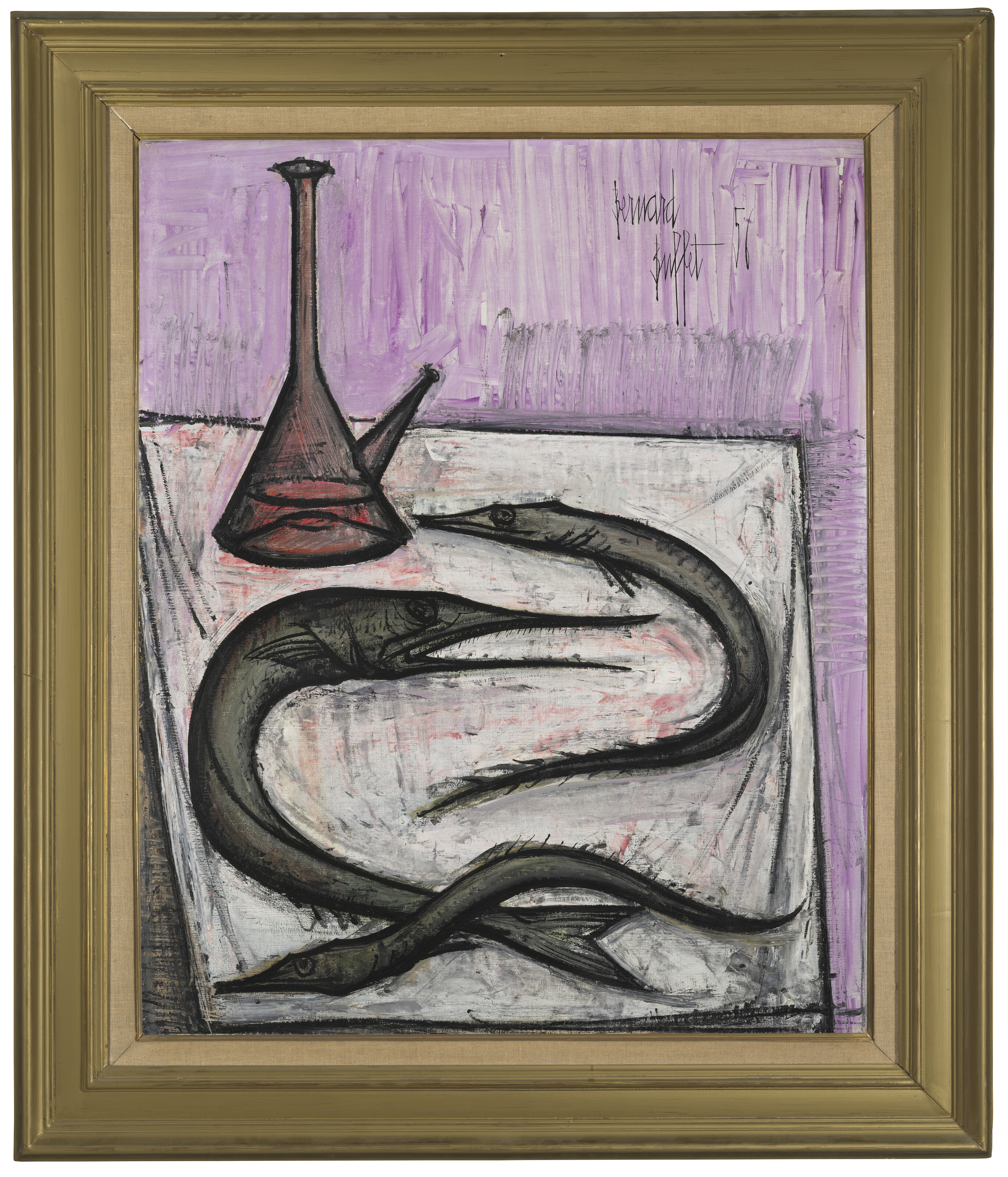 Bernard Buffet — Смерть сирот в природе, изображение 4