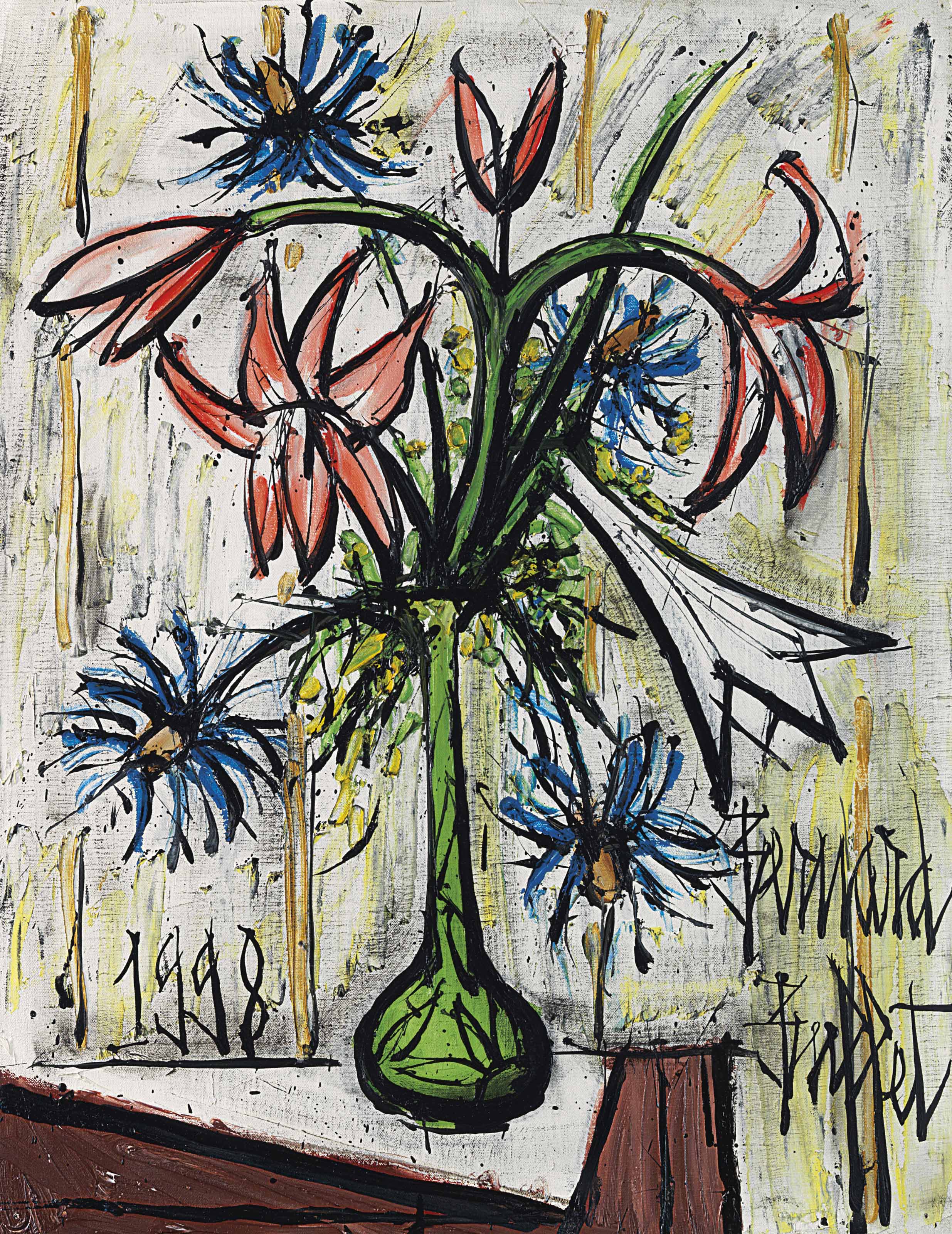 Bernard Buffet — Букет без вазы в галерее