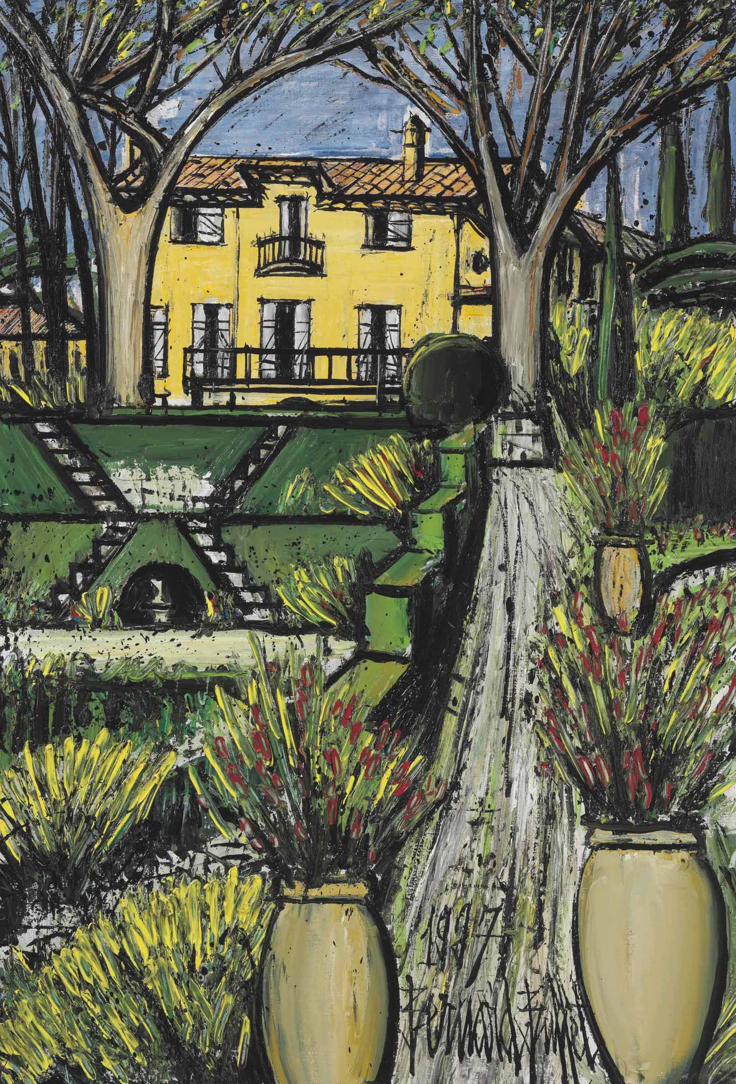 Bernard Buffet — Дом и сады, семьи и жарры