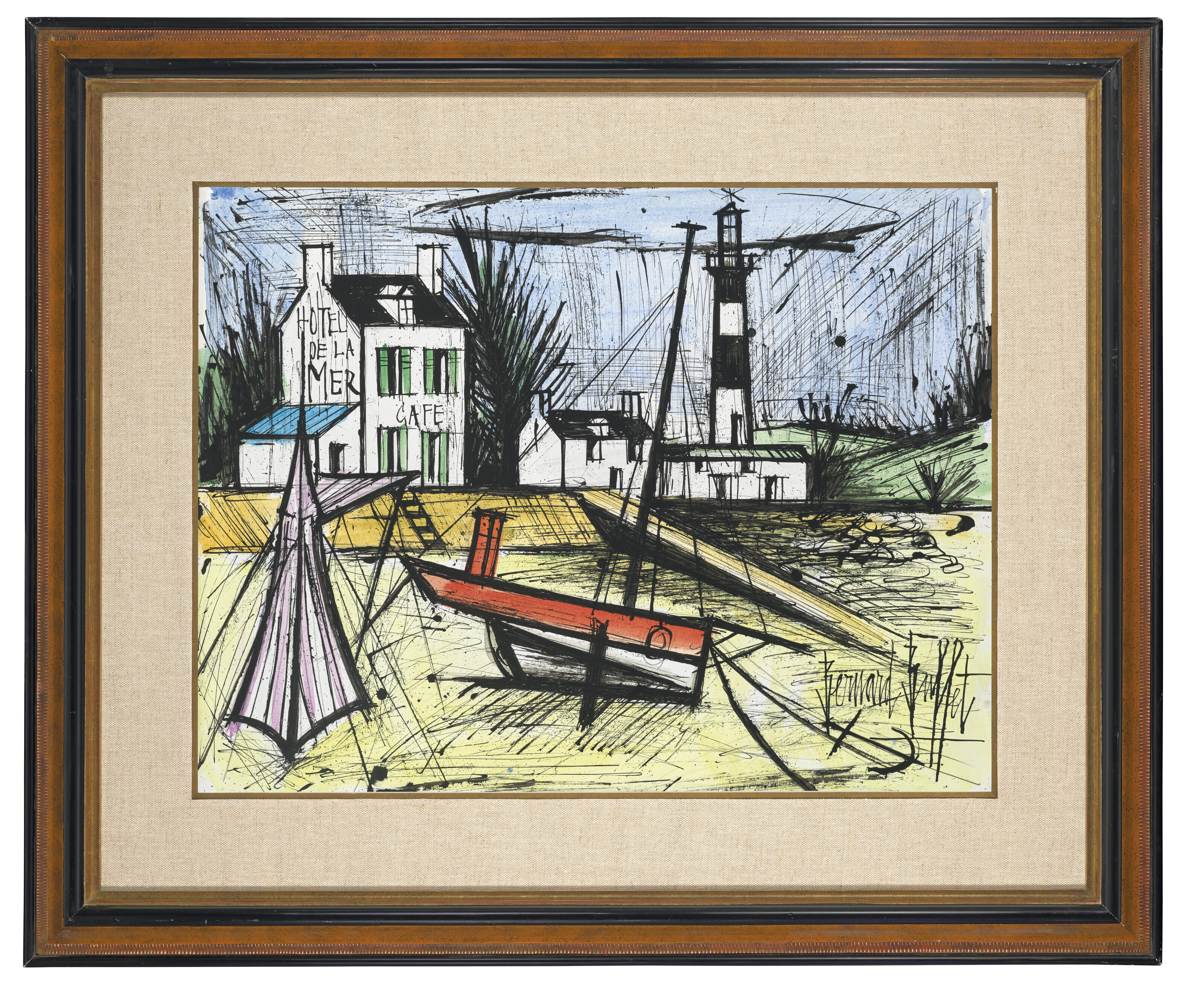 Bernard Buffet — Барк и фара, изображение 4