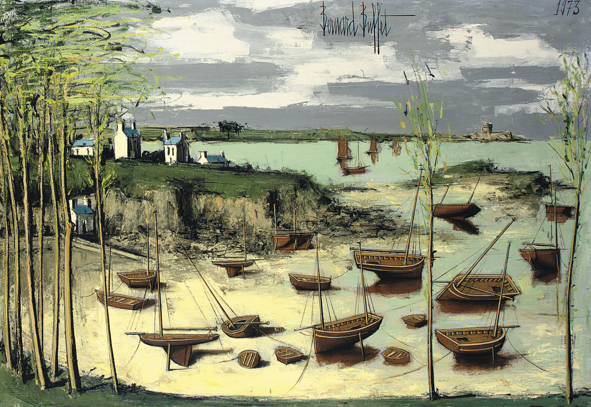 Bernard Buffet — Ле-порт-Сен-Жан, Бе-де-ла-Фресне