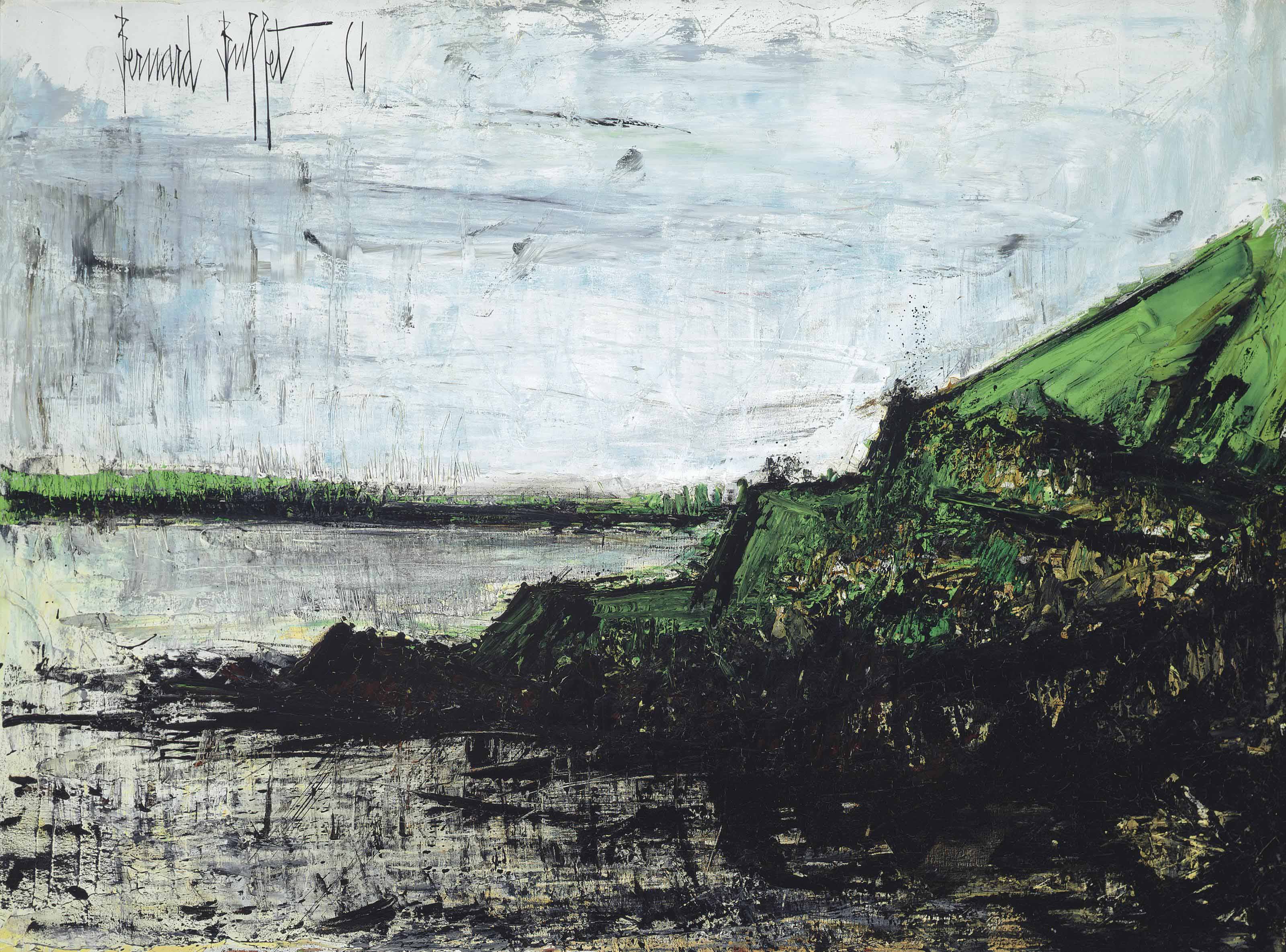 Bernard Buffet — Залив де ла Фресней