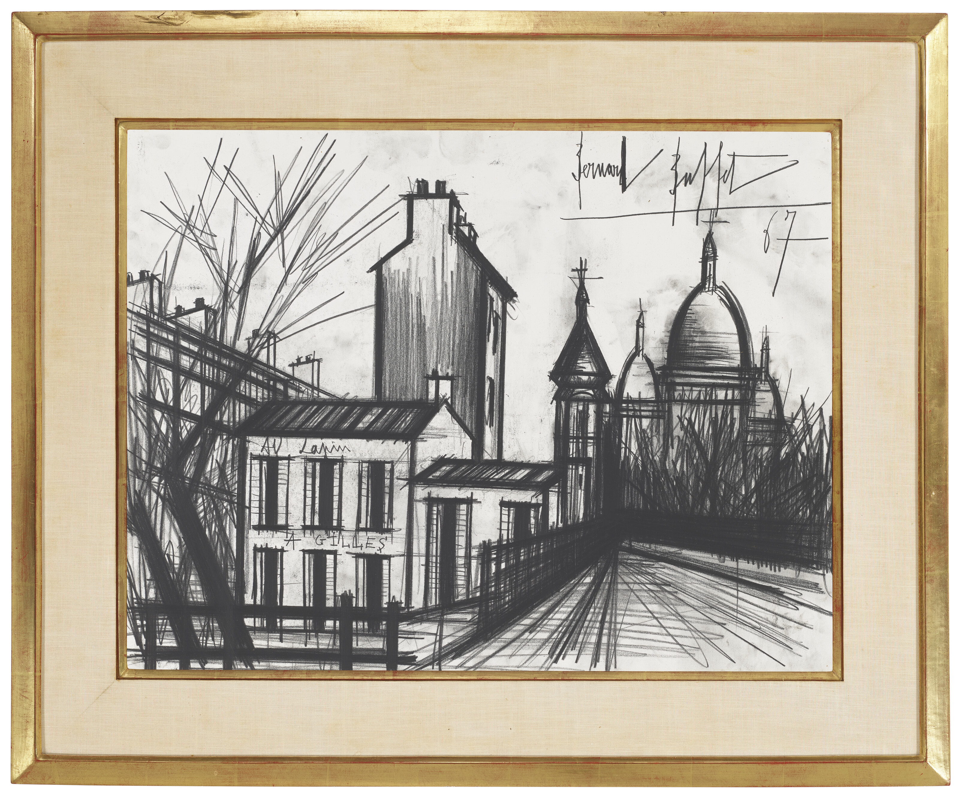 Bernard Buffet — Ле Лапен с Жилем, изображение 2