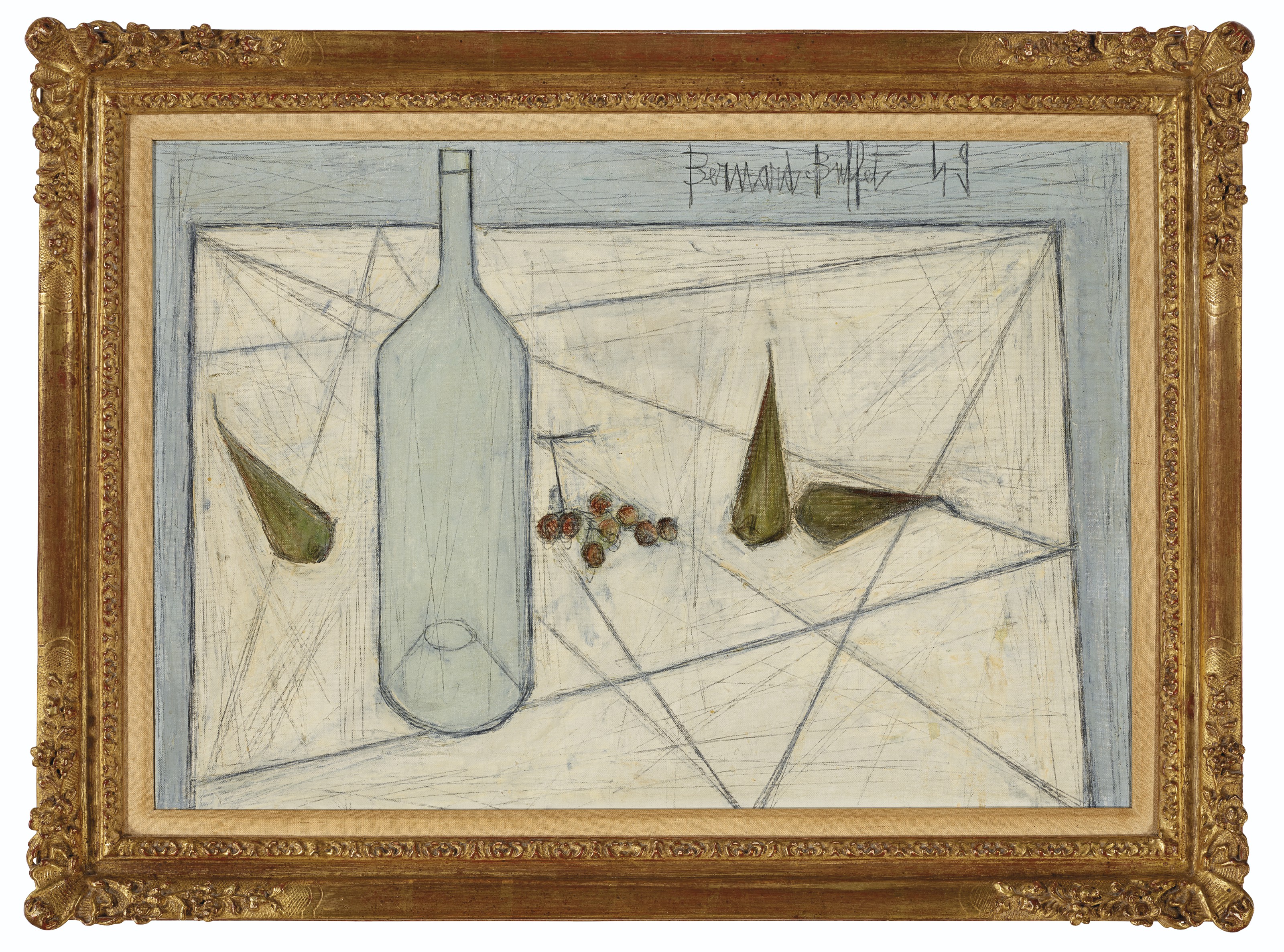 Bernard Buffet — Смерть природы в окружении фруктов, изображение 2