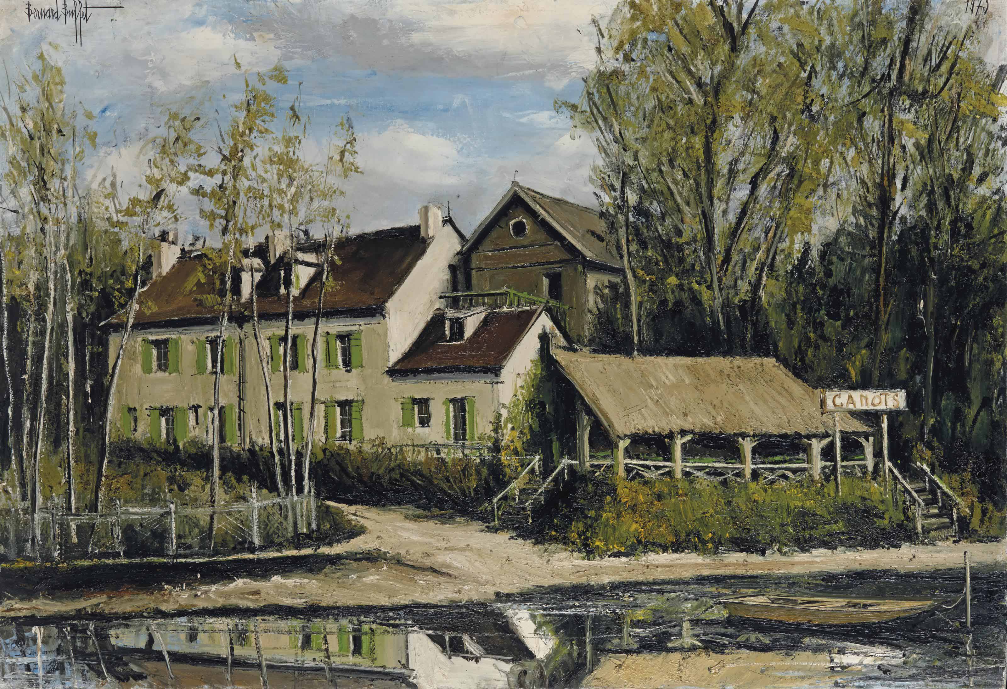 Bernard Buffet — Шампи, Ла-Мариньер, границы Уаза