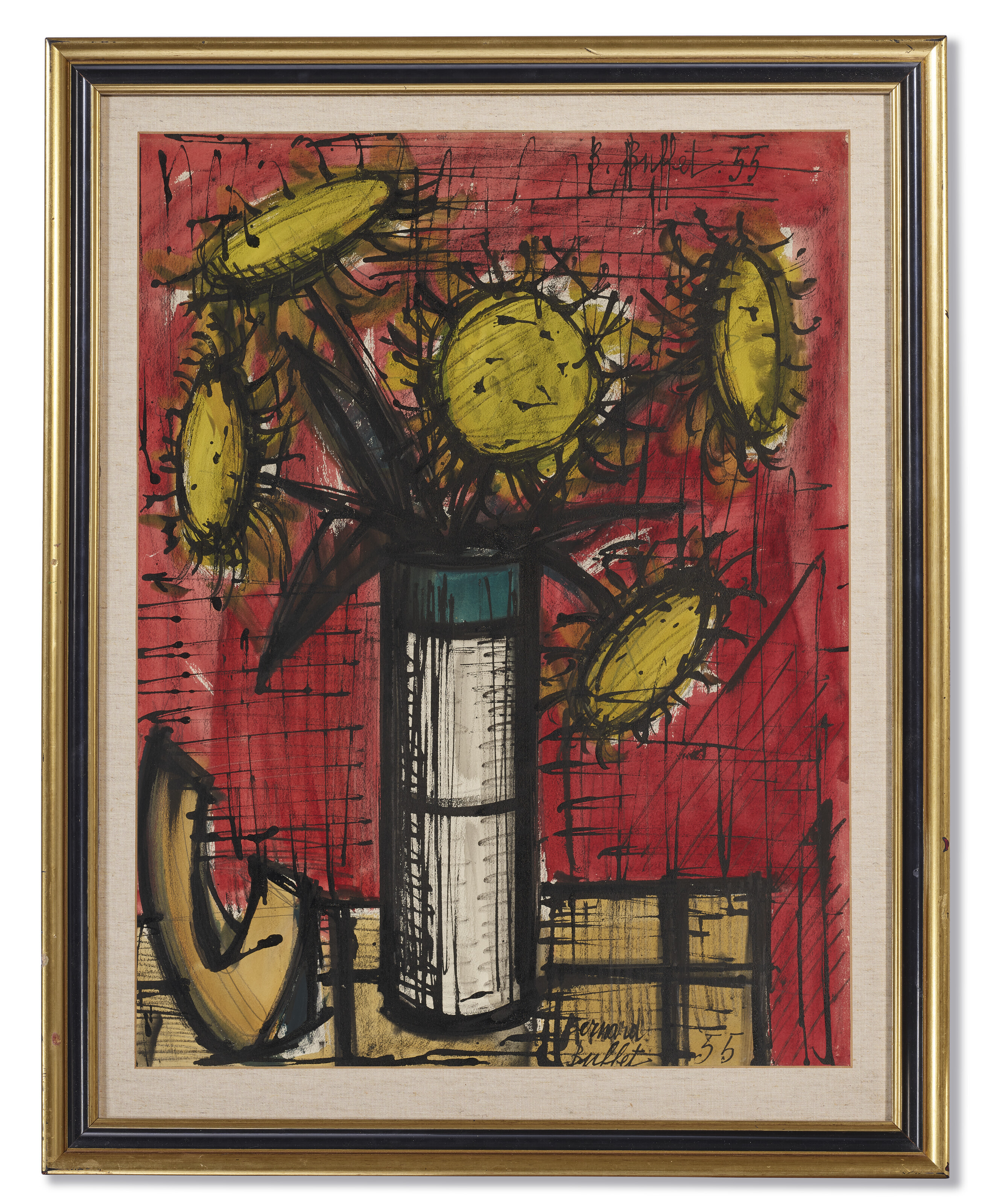 Bernard Buffet — Турнезоль с дыней, изображение 2