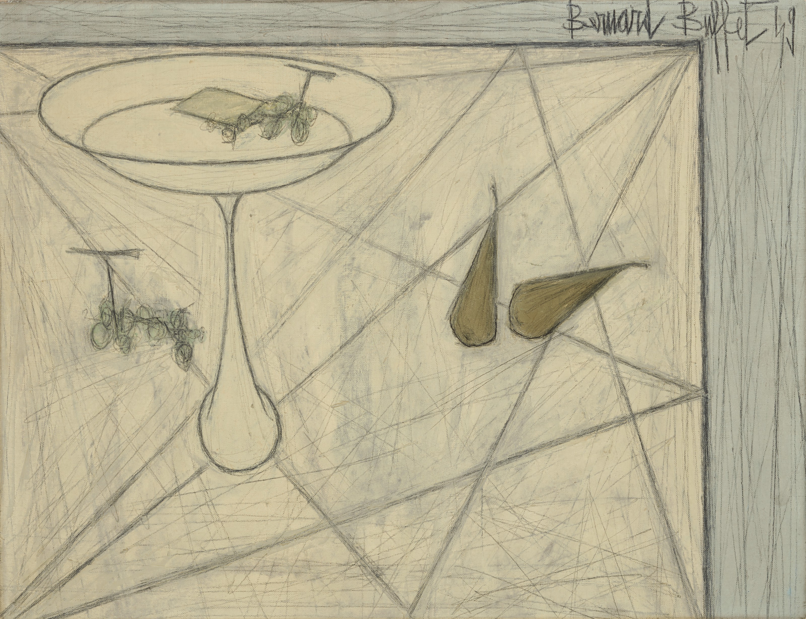 Bernard Buffet — Природа умирает в компотах и фруктах