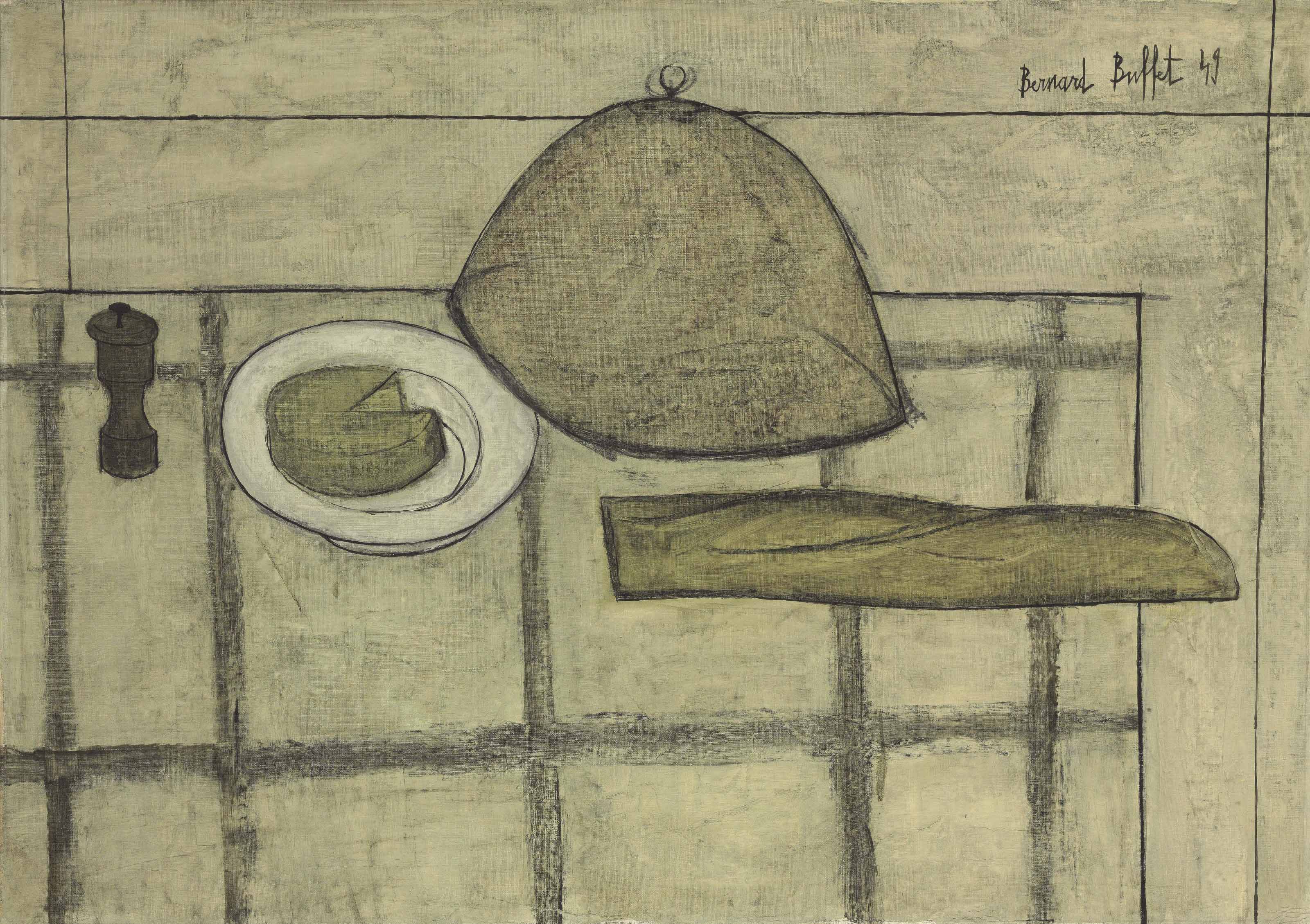 Bernard Buffet — Природа умирает от боли и истощения