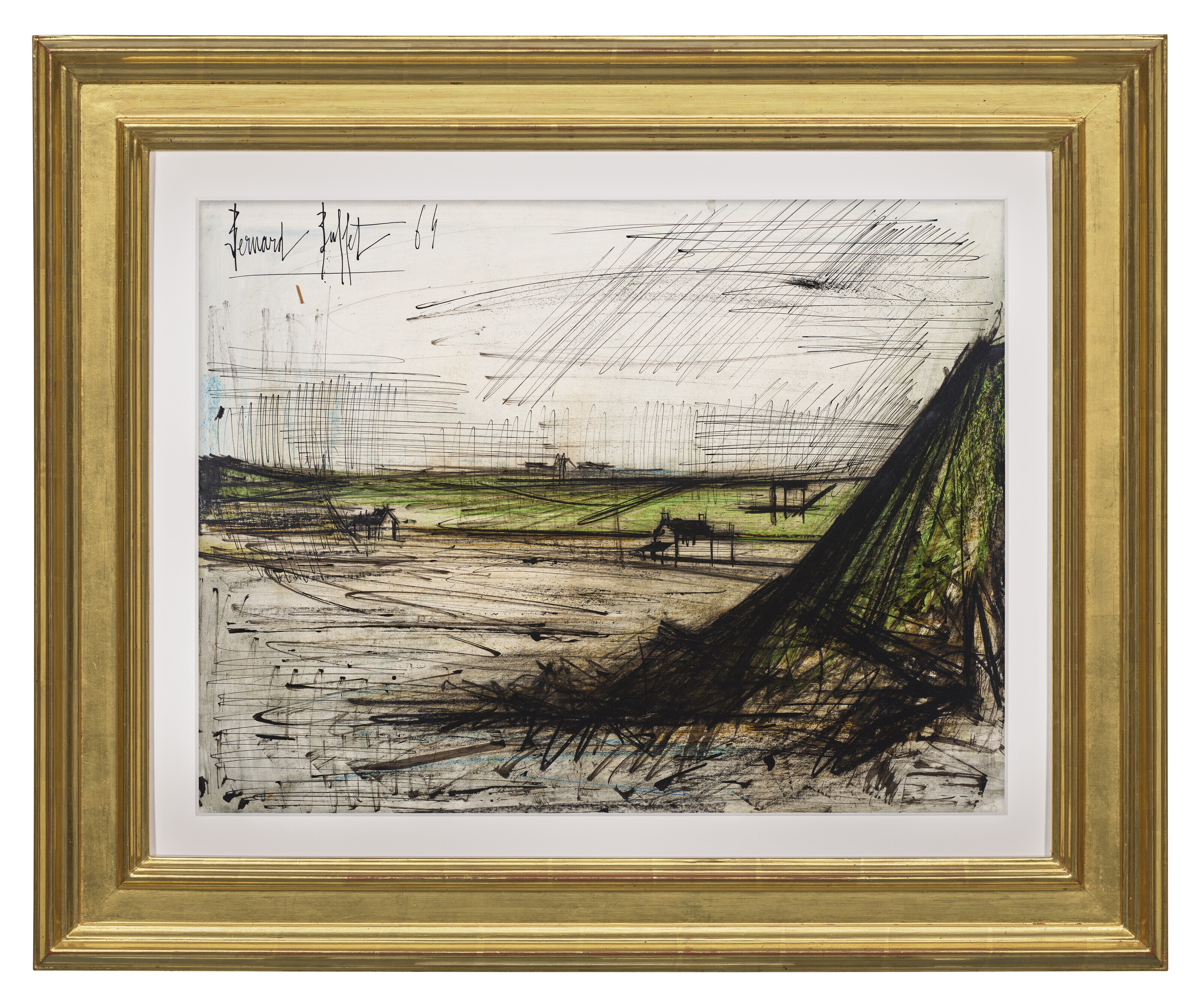 Bernard Buffet — Пляж Пре-де-Сен-Каст, изображение 2