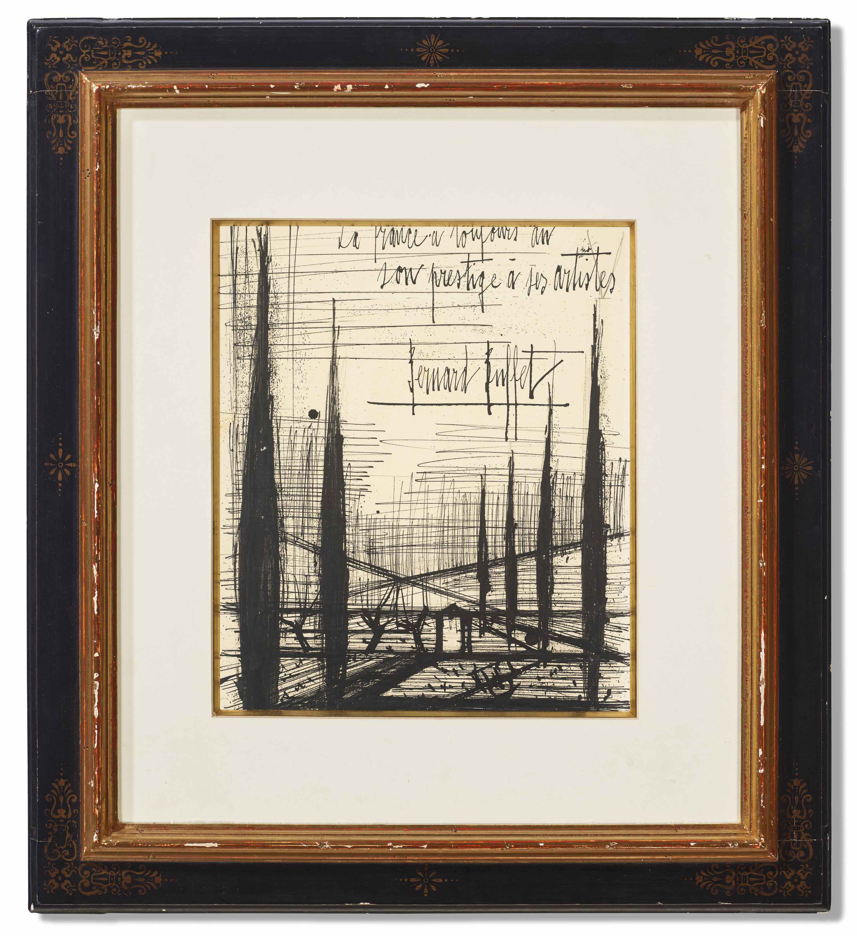 Bernard Buffet — Оплата на Кипре, изображение 2