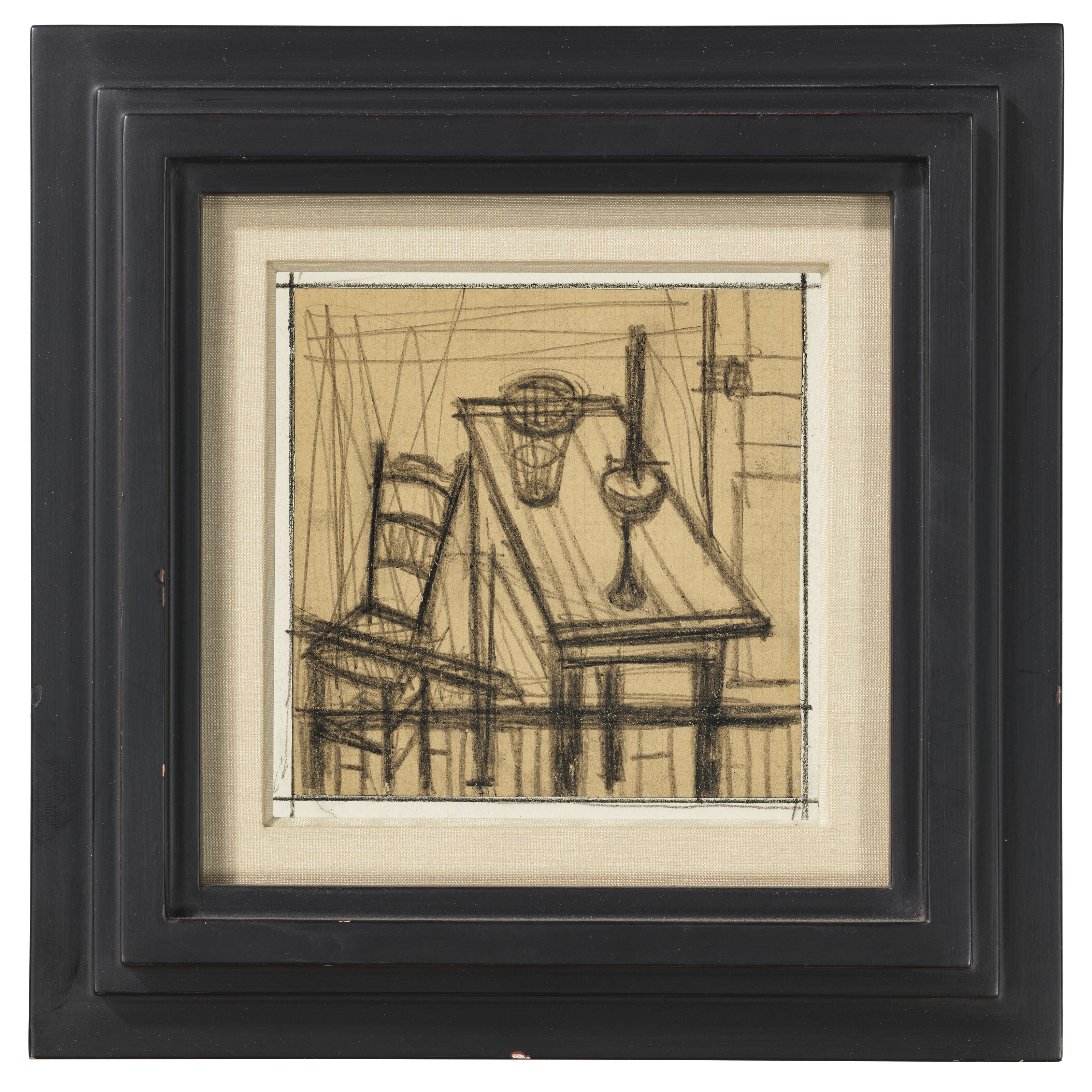 Bernard Buffet — Песни Мальдорора, Столик и шезлонг для гостей, изображение 2