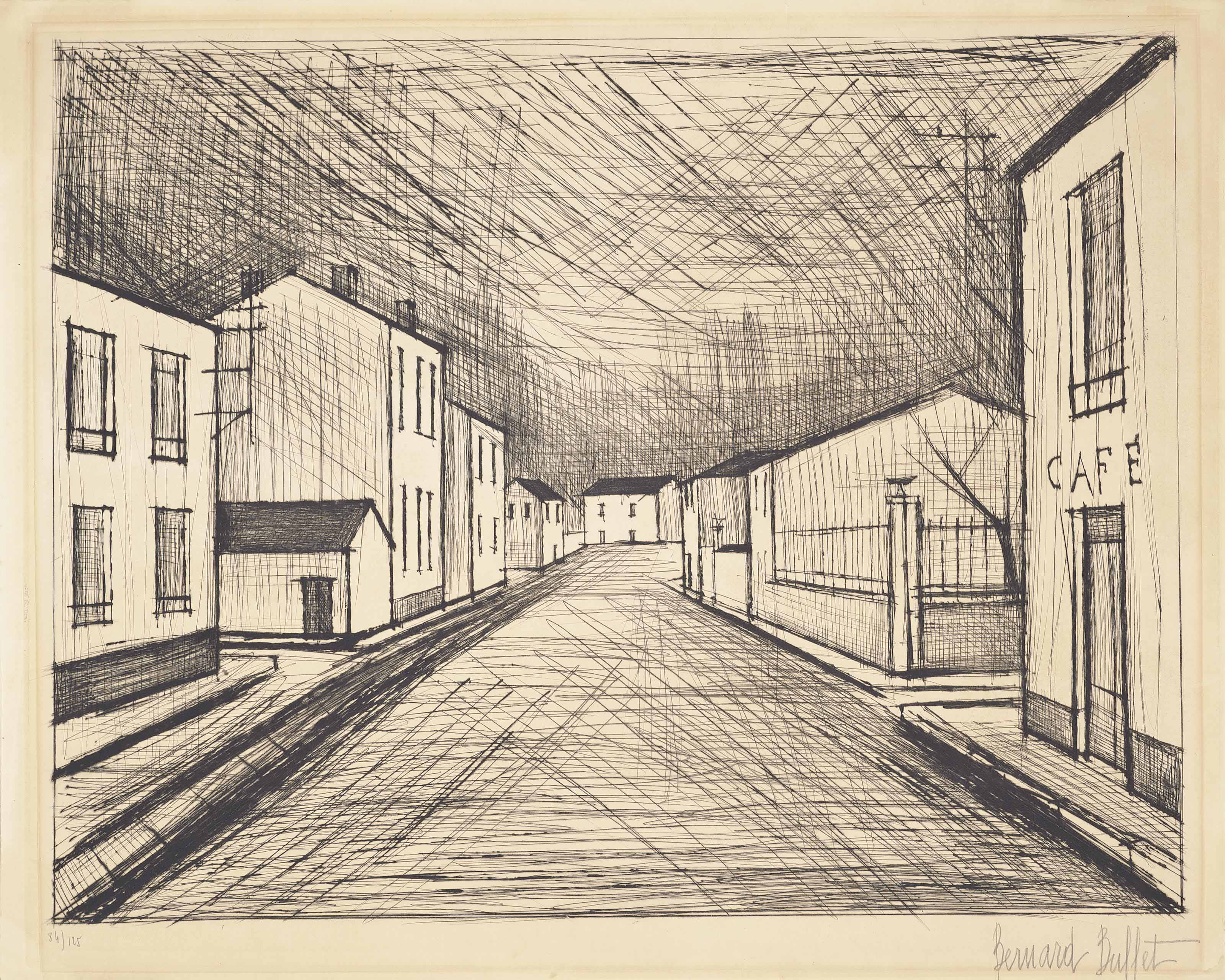 Bernard Buffet — Ла-Рю (Ривьер, 10)