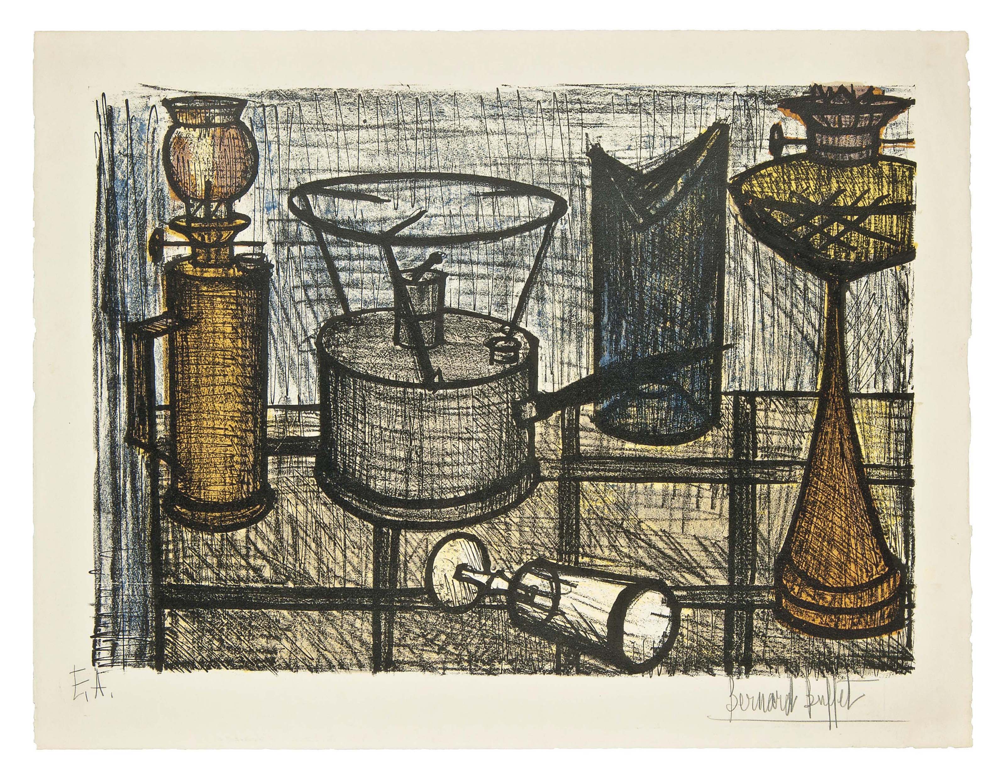 Bernard Buffet — Лампа с петлей (номер 5)