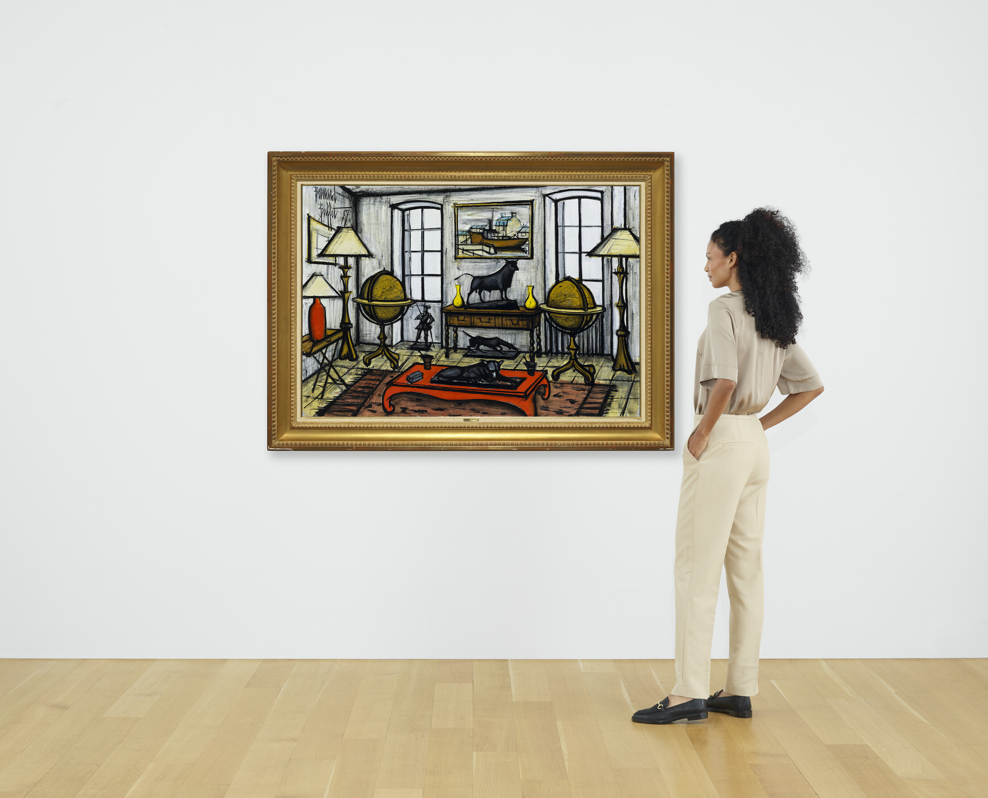 Bernard Buffet — Ла-Бом, два маппемонда, изображение 4