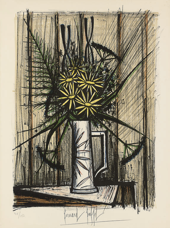 Bernard Buffet — Маргарита и Ирис (Сорлье 196)