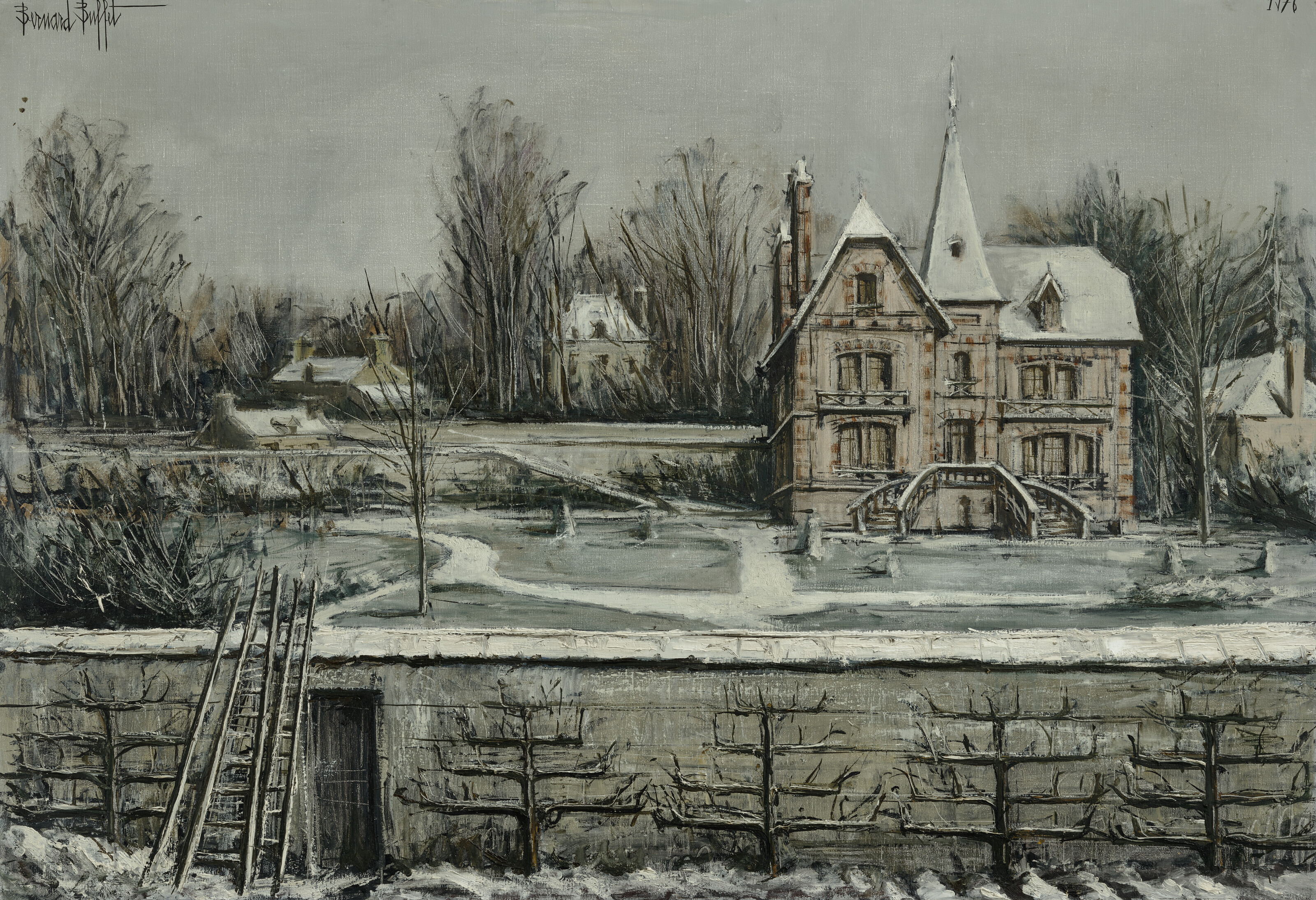 Bernard Buffet — Маньи, замок Валуа