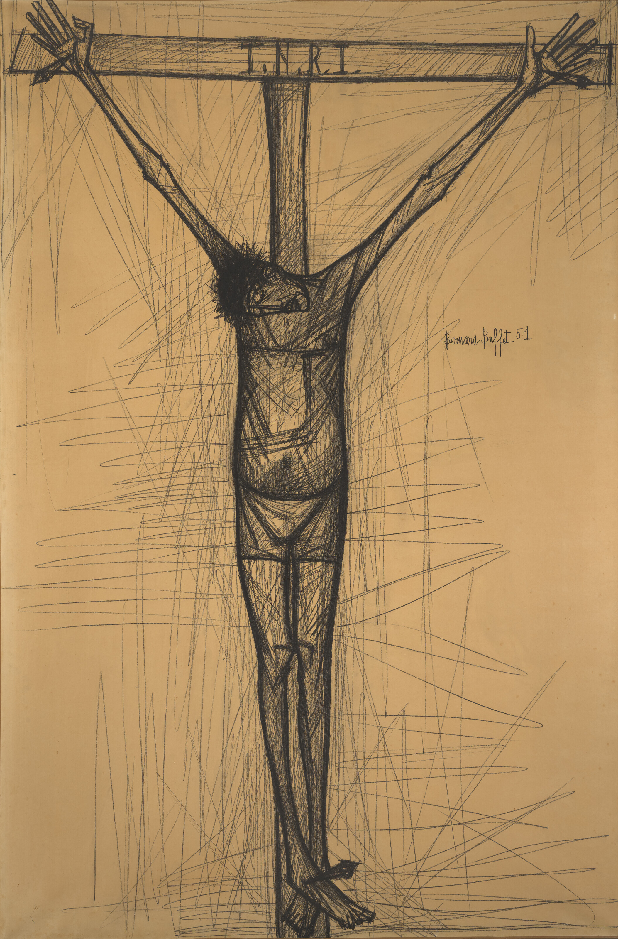 Bernard Buffet — Страсти Христовы, Христос в кресте