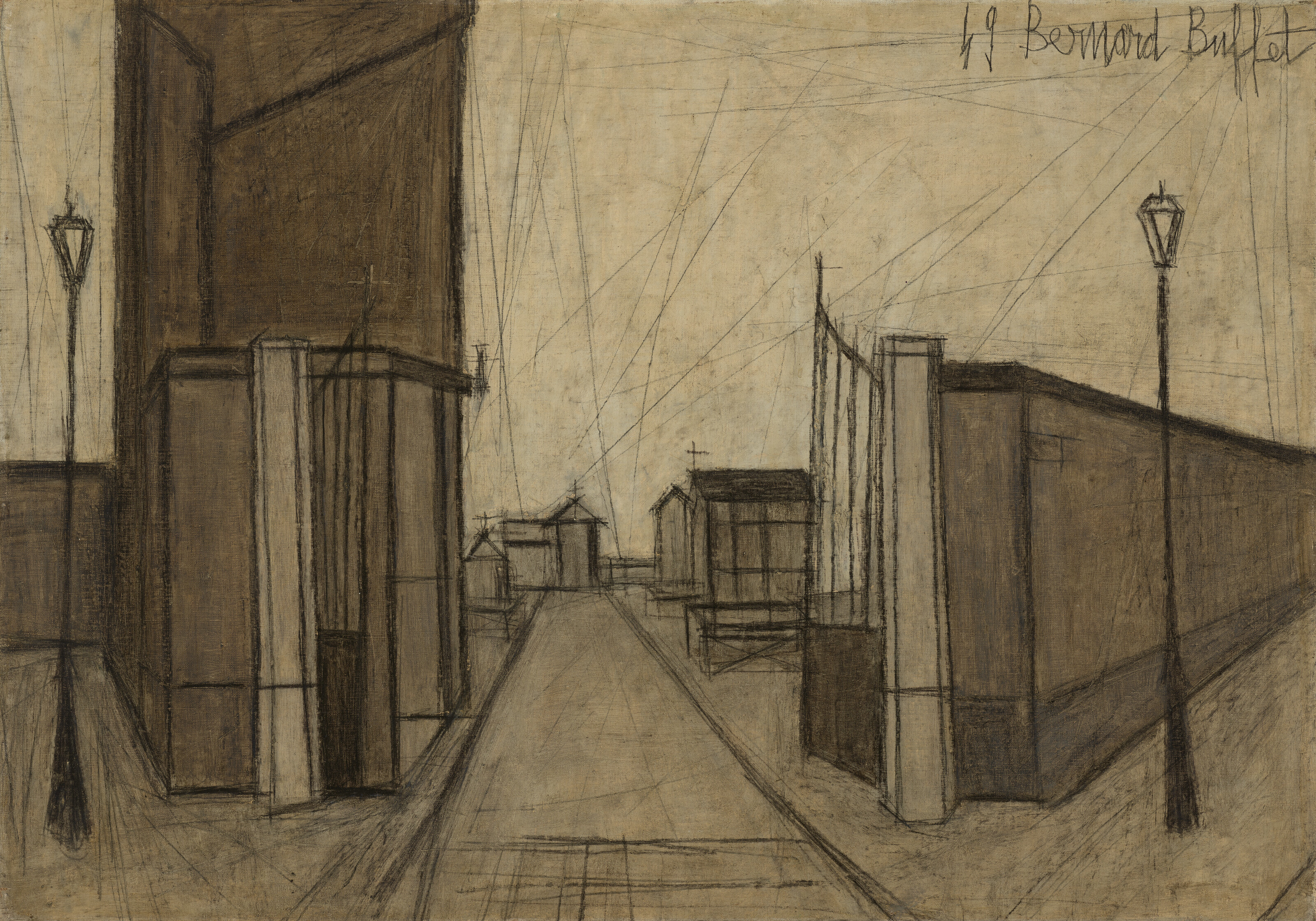 Bernard Buffet — Кладбище