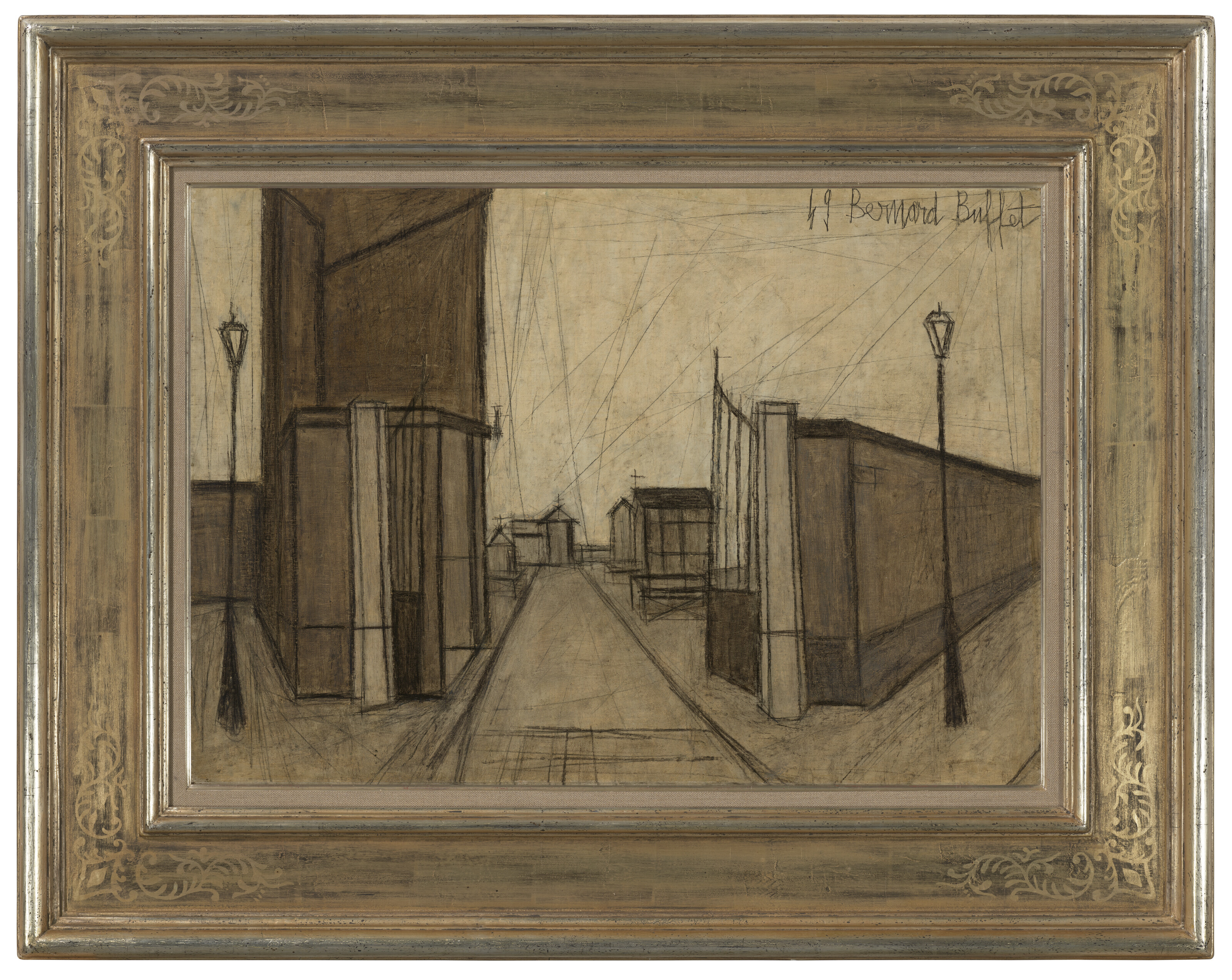 Bernard Buffet — Кладбище, изображение 2