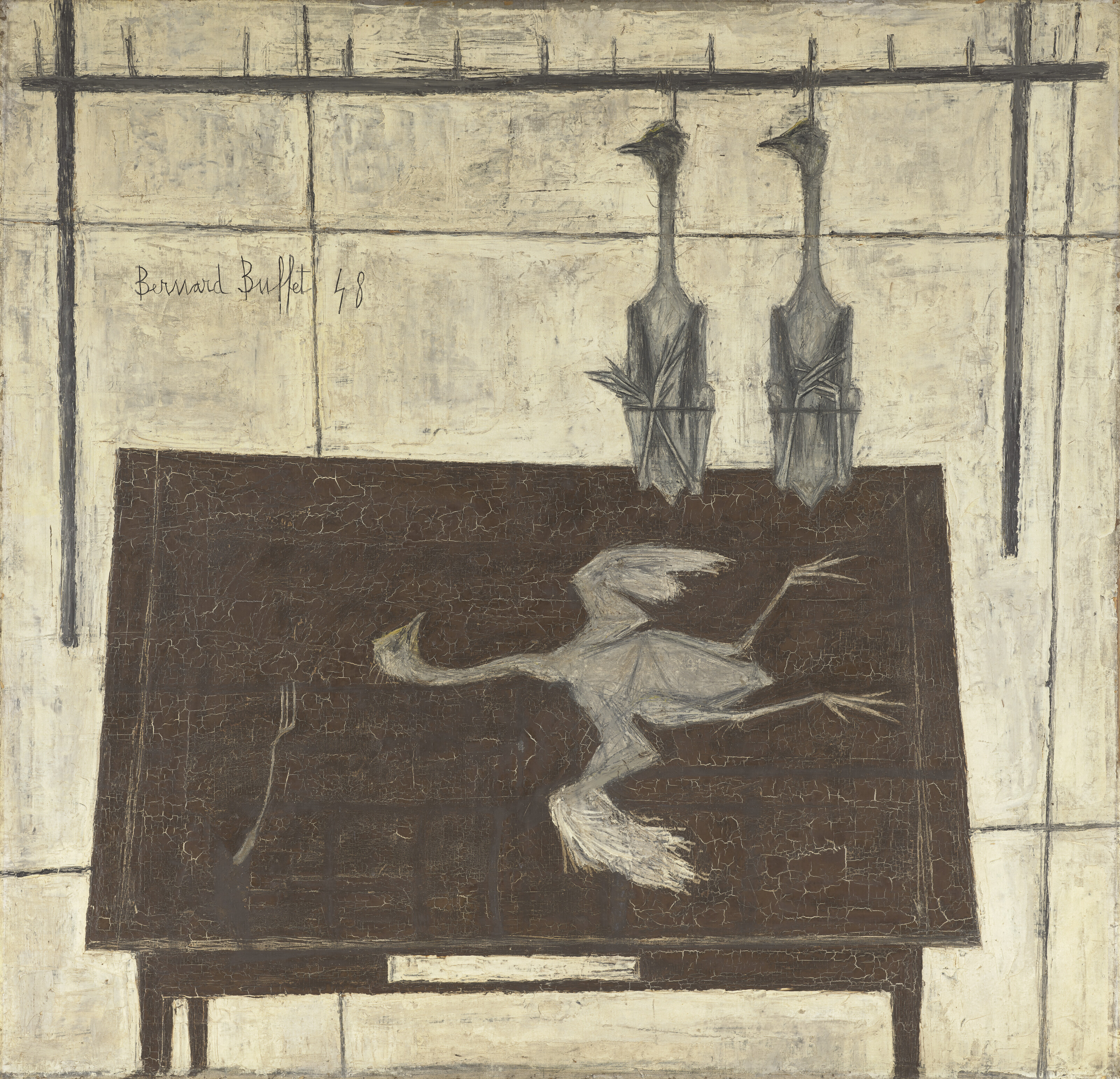 Bernard Buffet — Смерть природы в виде пирожков
