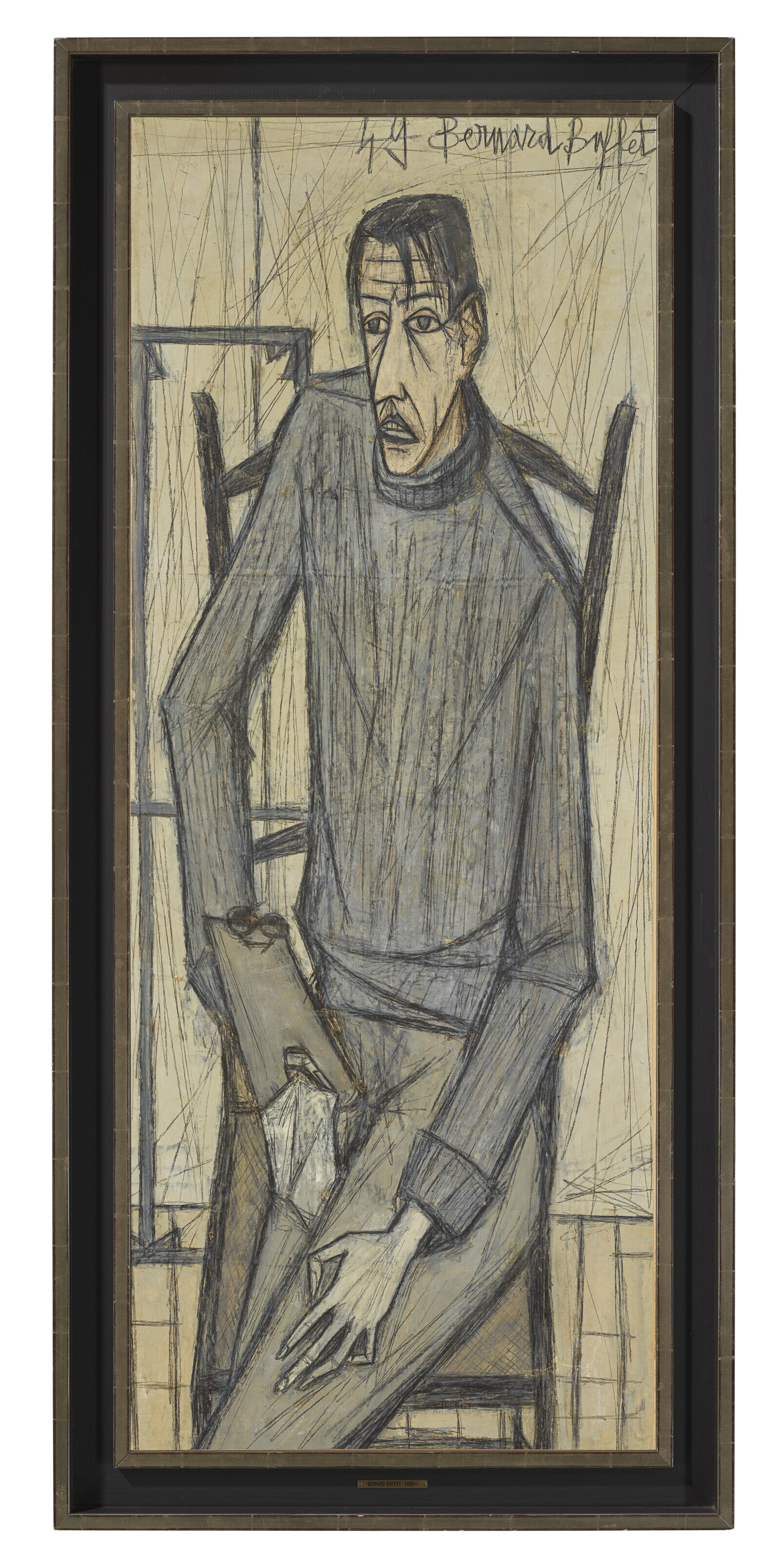 Bernard Buffet — Автопортрет, изображение 2